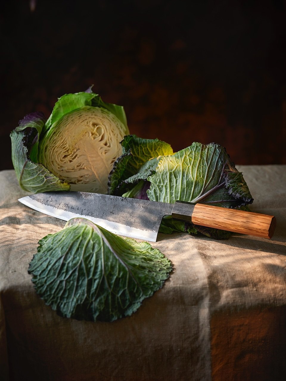 A favourite shoot with @chuboknives &mdash; whose knives I use and love every day. If you want to get someone a beautiful but robust Japanese knife for Christmas I really recommend these &mdash; mine have been through a lot on set with me and they&rs