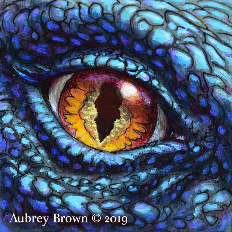 Custom dragon eye painting · Aubrey Brown Art · Online Store Powered by  Storenvy