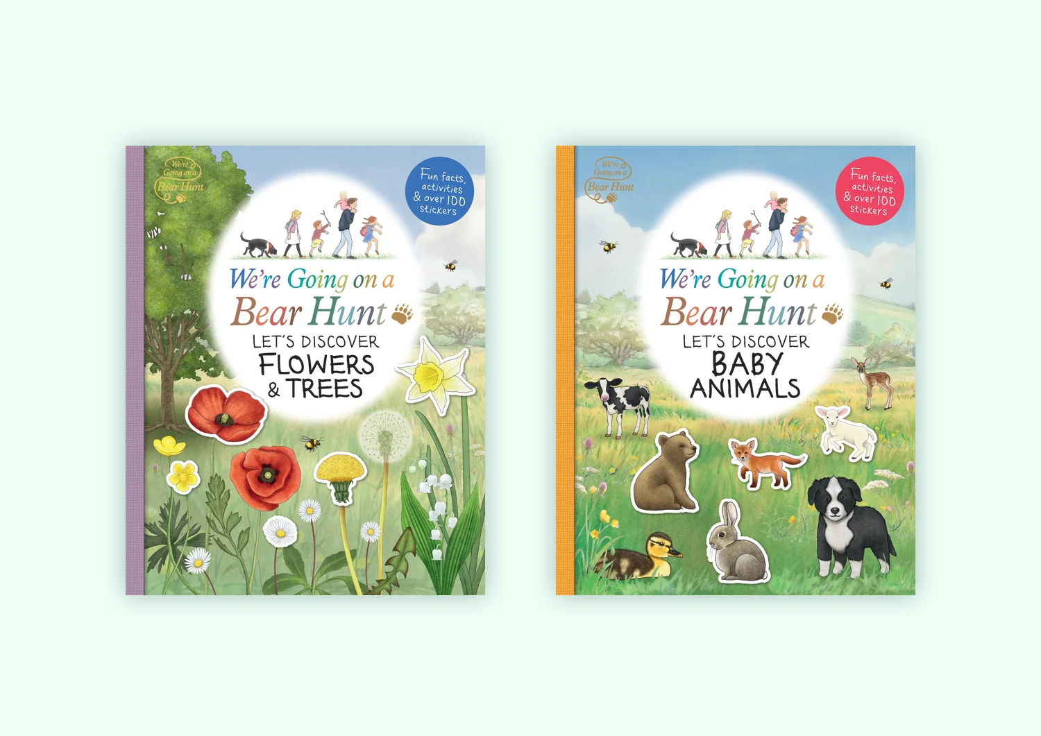 We're Going on a Bear Hunt: Let's Discover Flowers & Trees - Baby Animals