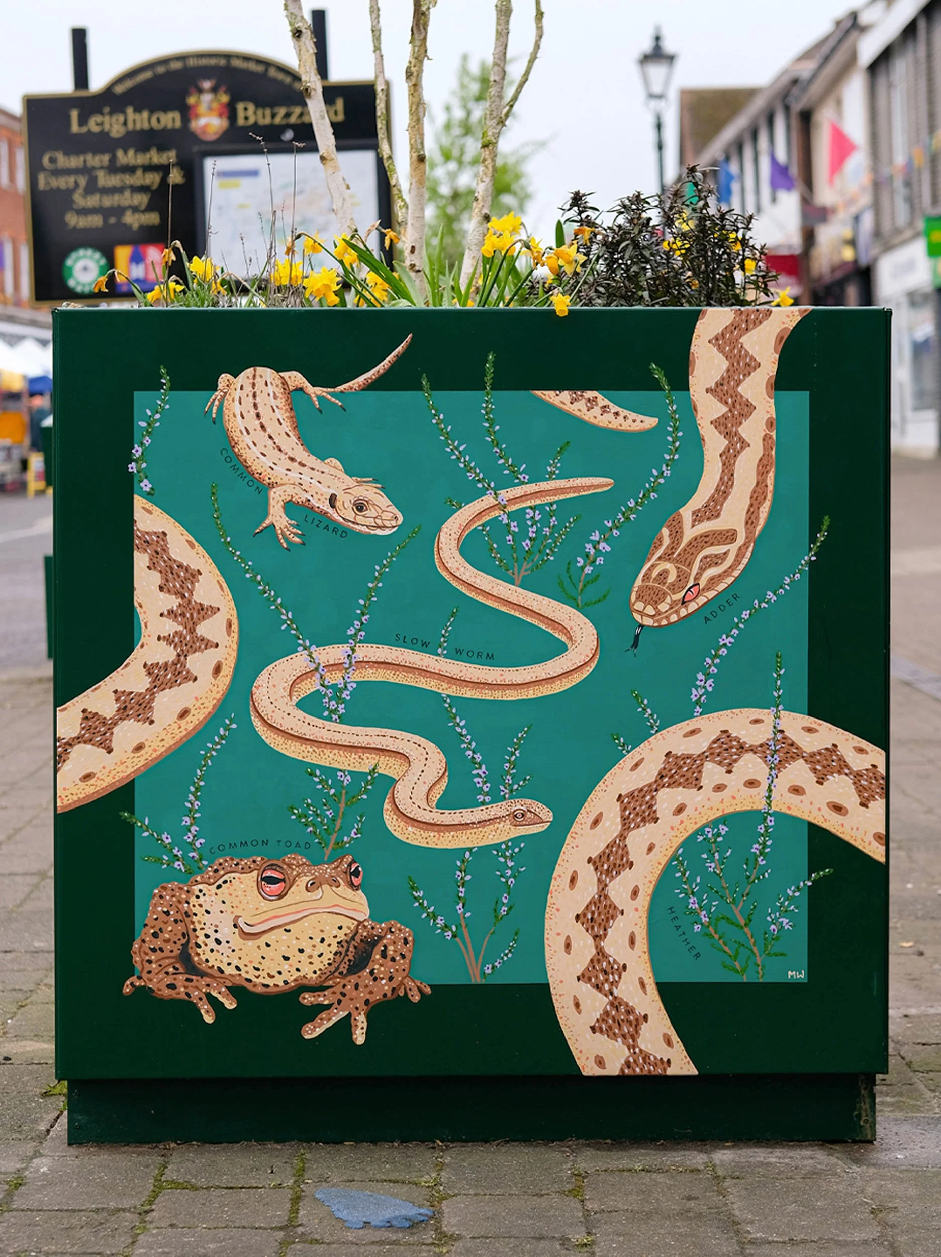 Highstreet Planters Mural