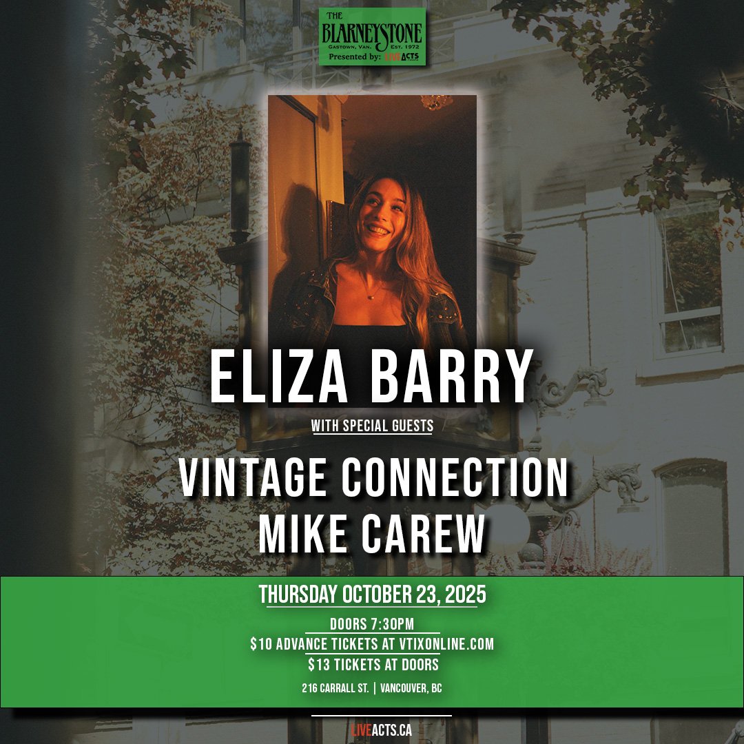 Eliza Barry w/ Vintage Connection, Mike Carew