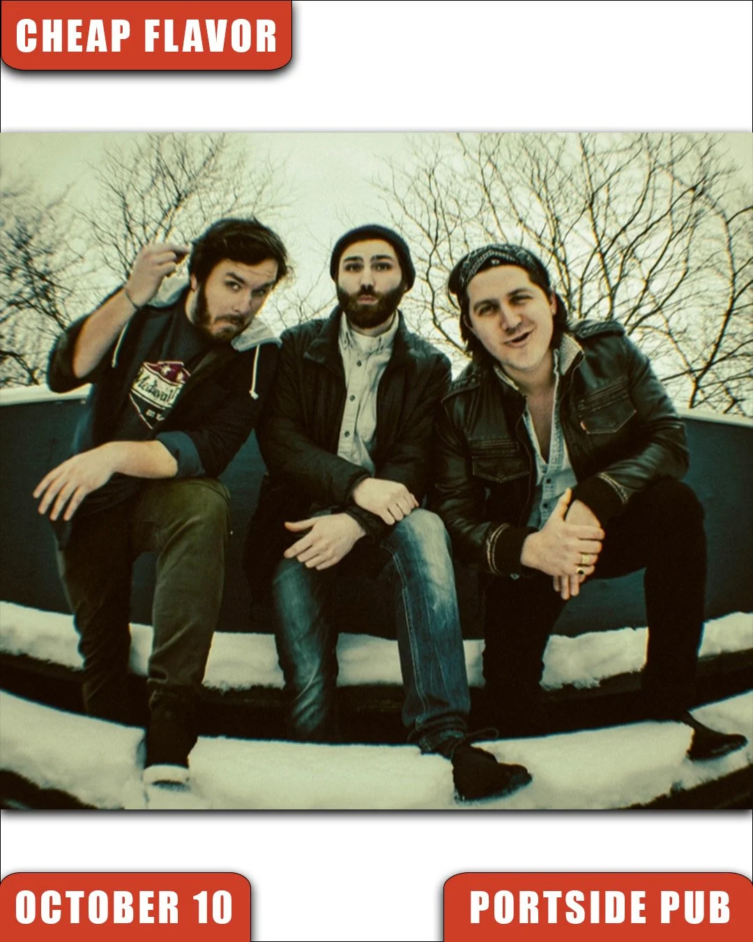 Live Acts and Portside Pub Presents Cheap Flavour w/ Witiko, Friday October 10th! Doors 7pm. Tickets available at liveacts.ca or in bio.

#cheapflavor #witiko #LiveActs #LiveActsCanada #portsidepub #vtixonline #gastown #vancouver #vancouvermusic #Liv