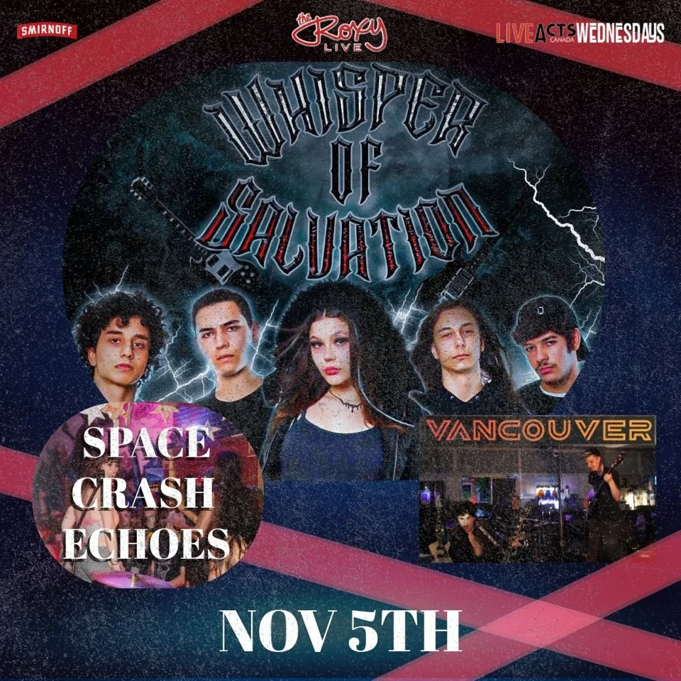 WHISPER OF SALVATION / SPACE CRASH ECHOES / VANCOUVER