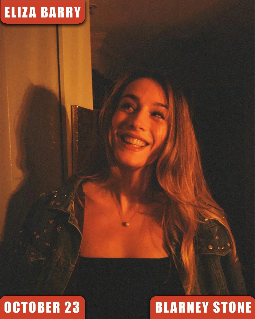 Live Acts and Blarney Stone Presents Eliza Barry w/ Vintage Connection, Mike Carew, Thursday October 23rd! Doors 7:30pm. Tickets available at liveacts.ca or in bio.

#elizabarry #vintageconnection #mikecarew #LiveActs #LiveActsCanada #vtixonline #bla