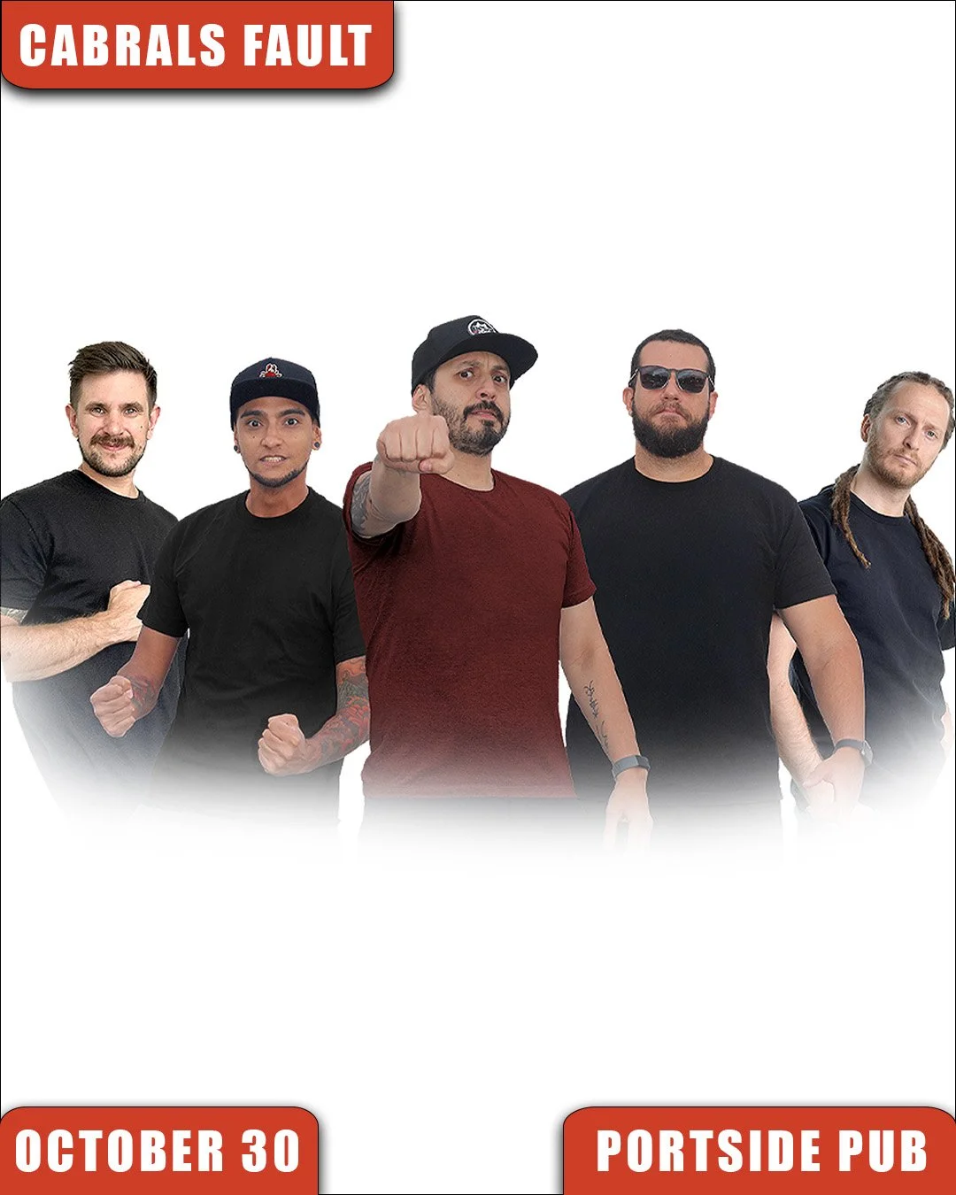 Live Acts and Portside Pub Presents Cabral's Fault Halloween Party with Special Guest Virgulins, Thursday October 30th! Doors 7:30pm. Tickets available at liveacts.ca or in bio.

#cabralsfault #virgulins #LiveActs #LiveActsCanada #portsidepub #vtixon