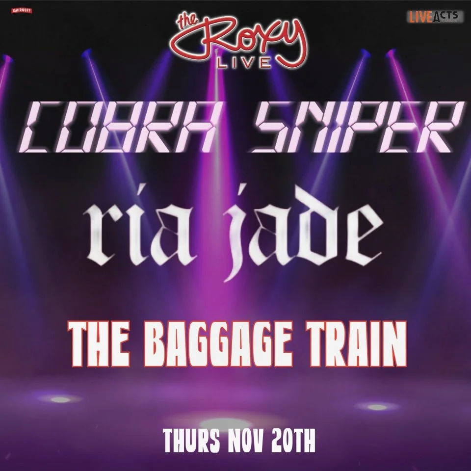 COBRA SNIPER / RIA JADE / THE BAGGAGE TRAIN