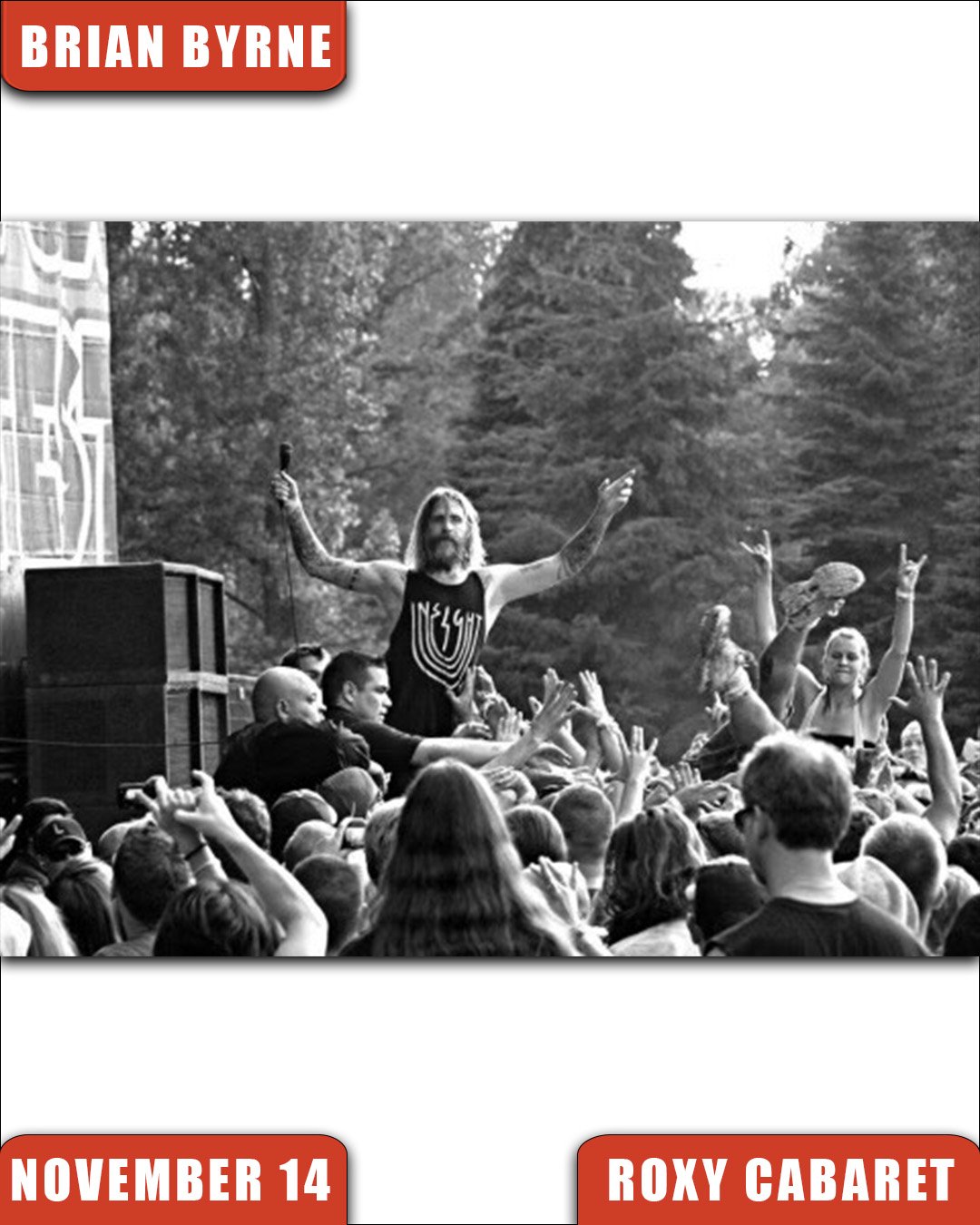 Live Acts and The Roxy Present Brian Byrne (of I Mother Earth) with Special Guest DAMSEL, Friday November 14th! Doors 7pm. Tickets available at liveacts.ca or in bio.

#brianbyrne #imotherearth #damsel #LiveActs #LiveActsCanada #roxycabaret #LiveMusi