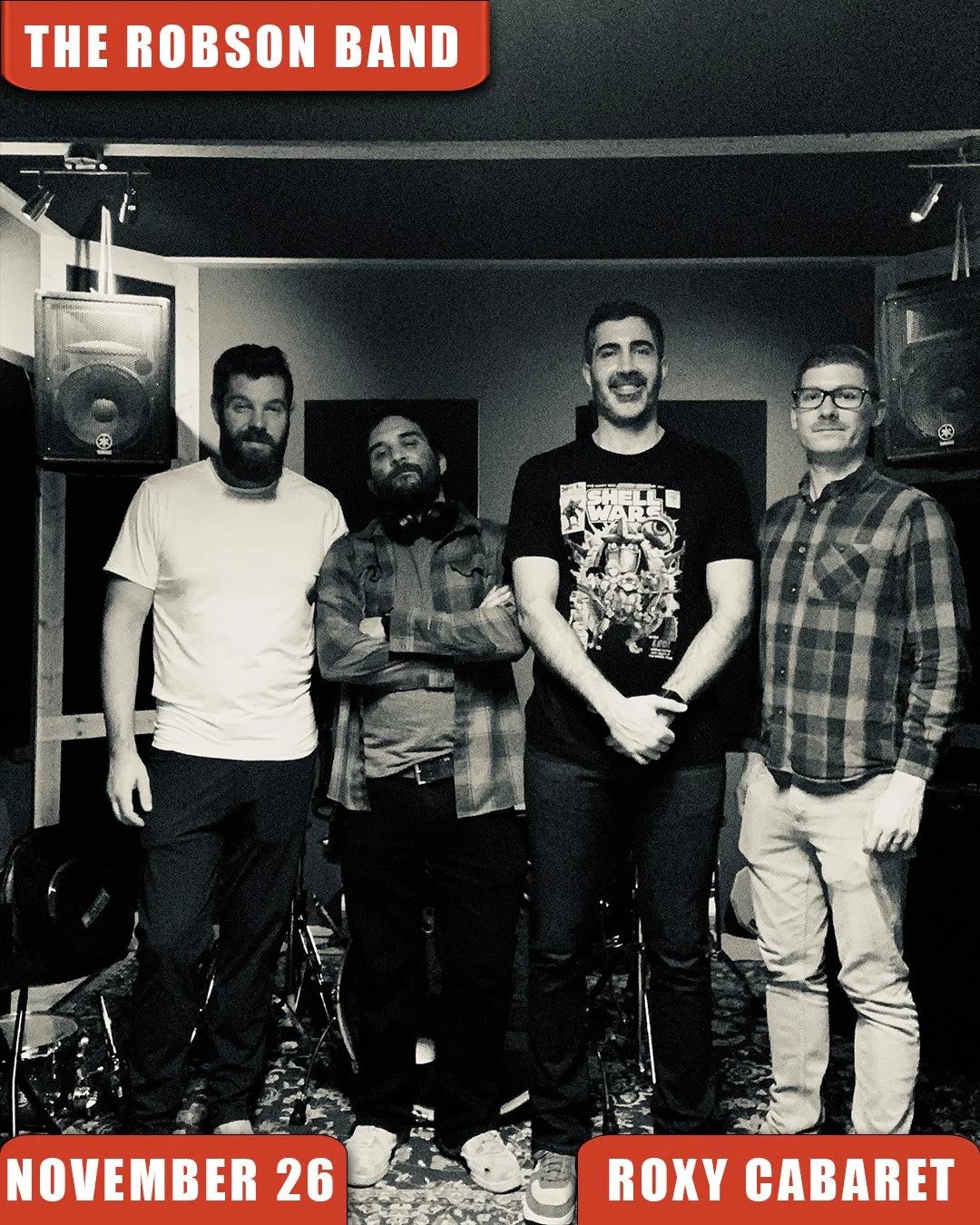 Live Acts and The Roxy Present Shiny Red Button w/ The Robson Band, Franky Avoids Hollywood, Wednesday November 26th! Doors 8pm. Tickets available at liveacts.ca or in bio.

#shinyredbutton #therobsonband #frankyavoidshollywood #LiveActs #LiveActsCan