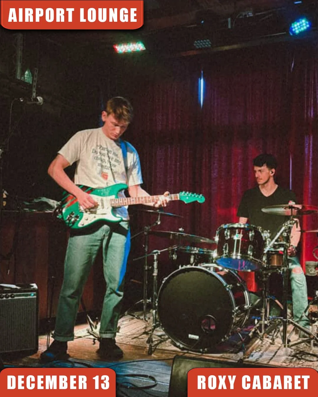 TONIGHT: Live Acts and The Roxy Present Airport Lounge, Saturday December 13th! Doors 8pm. Tickets available at liveacts.ca or in bio.

#airportlounge #LiveActs #LiveActsCanada #roxycabaret #LiveMusic #vancouver #vancouvermusic #granvillestreet #yvre