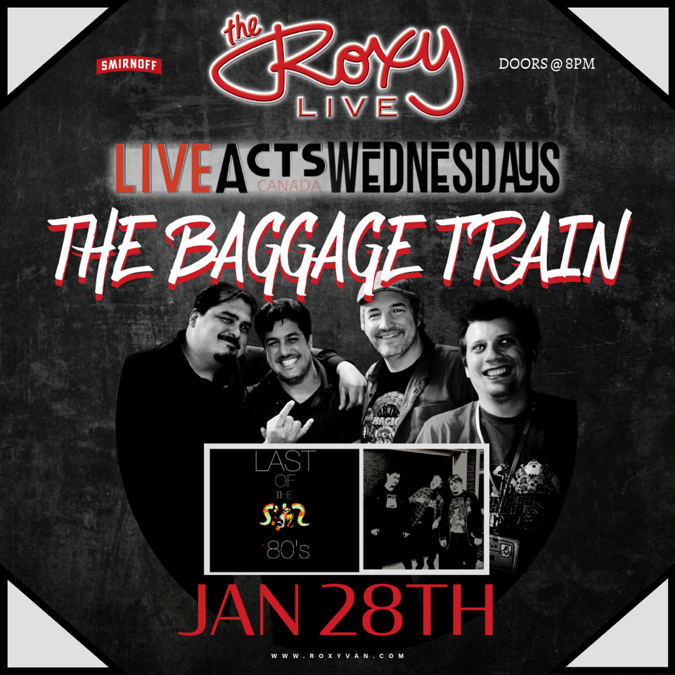 The Baggage Train w/ Last of the 80s