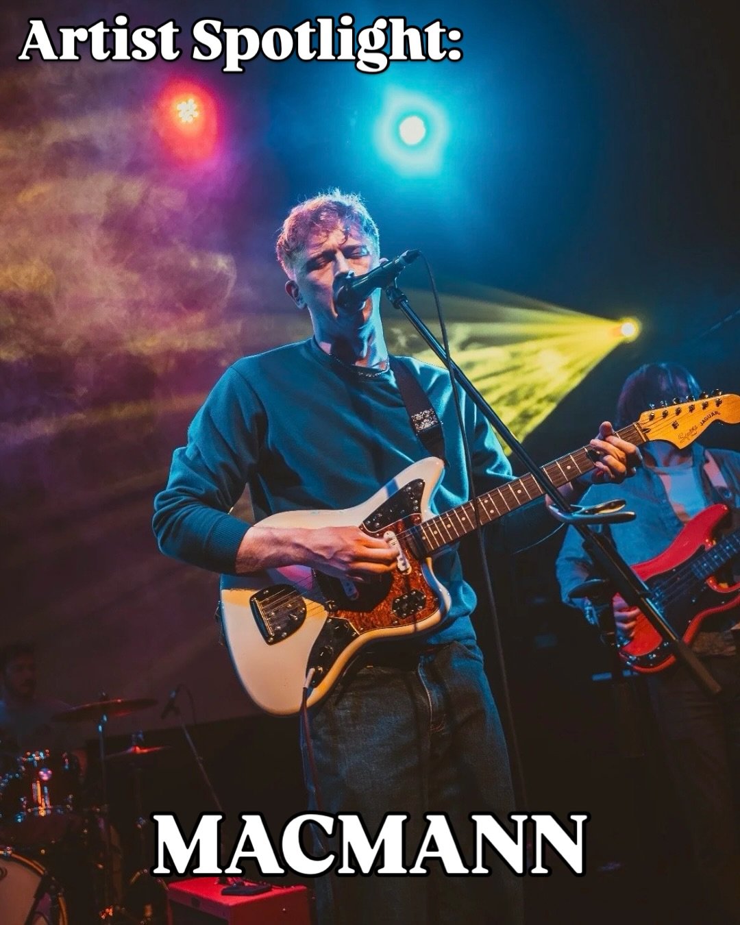 ARTIST SPOTLIGHT

MACMANN is a Vancouver-based indie rock artist from Ireland, built for speed, starting mosh pits, and occasionally, having a little cry. Fast-paced guitars, thumping drums, and hard hitting bass collide with angry (often comedic) ly