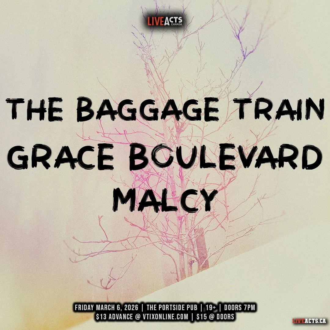 The Baggage Train w/ Grace Boulevard, Malcy