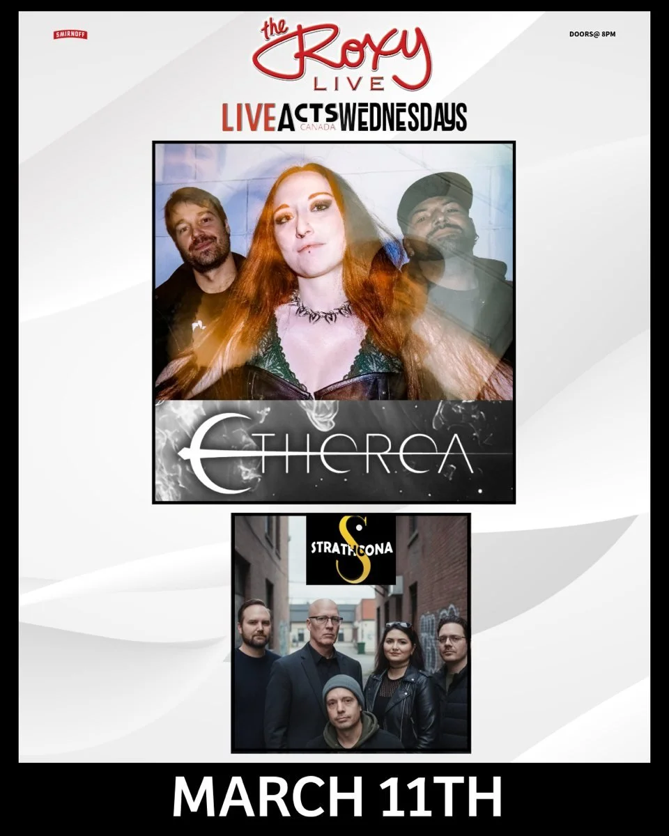 Live Acts and The Roxy Present Etherea w/ Strathcona, Wednesday March 11th! Doors 8pm. Tickets available at liveacts.ca or in bio.

#etherea #strathcona #LiveActs #roxycabaret #vancouvermusic