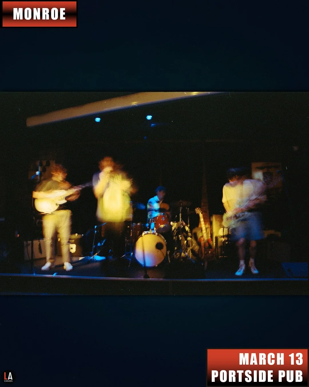 Live Acts and Portside Pub Presents Zoe Twist w/ Monroe, Last of the 80s, Friday March 13th! Doors 7pm. Tickets available at liveacts.ca or in bio.

#zoetwist #monroe #lastofthe80s #LiveActs #portsidepub #vancouvermusic