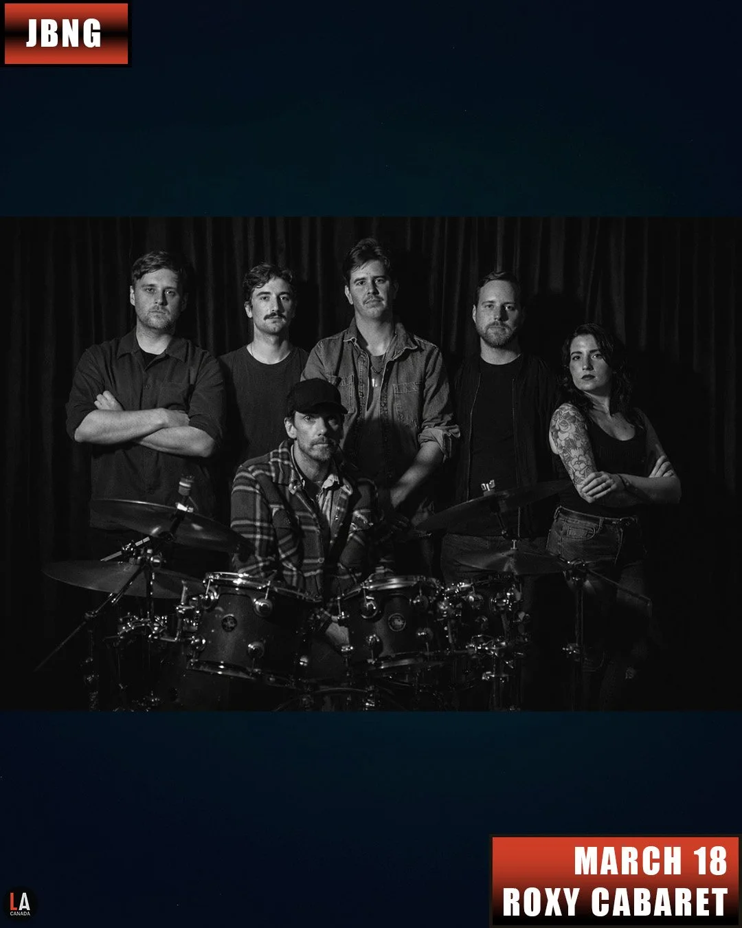 Live Acts and The Roxy Present Revel In The Chaos w/ JBNG, Wednesday March 18th! Doors 8pm. Tickets available at liveacts.ca or in bio.

#revelinthechaos #jbng #LiveActs #roxycabaret #vancouvermusic