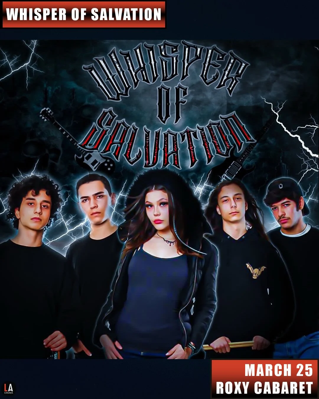 Live Acts and The Roxy Present Cobra Sniper w/ Shone, Whisper of Salvation, Wednesday March 25th! Doors 8pm. Tickets available at liveacts.ca or in bio.

#cobrasniper #shone #whisperofsalvation #LiveActs #roxycabaret #vancouvermusic