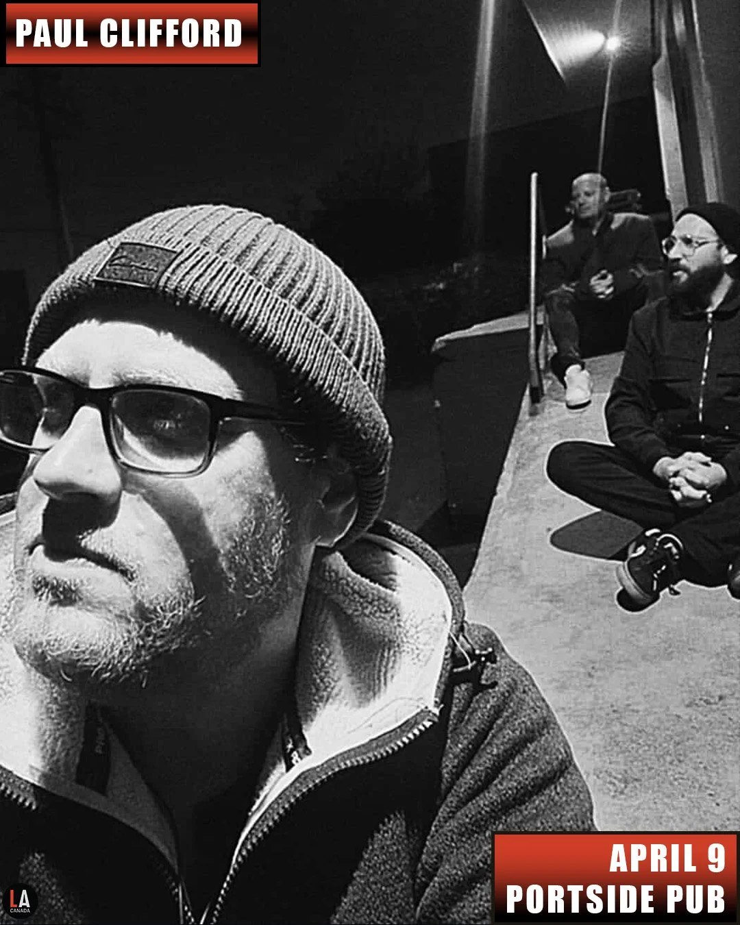 Live Acts and Portside Pub Presents Paul Clifford w/ The Sharp End, Ant Clifford, Thursday April 9th! Doors 7:30pm. Tickets available at liveacts.ca or in bio. 

#paulclifford #thesharpend #antclifford #LiveActs #portsidepub #vancouvermusic