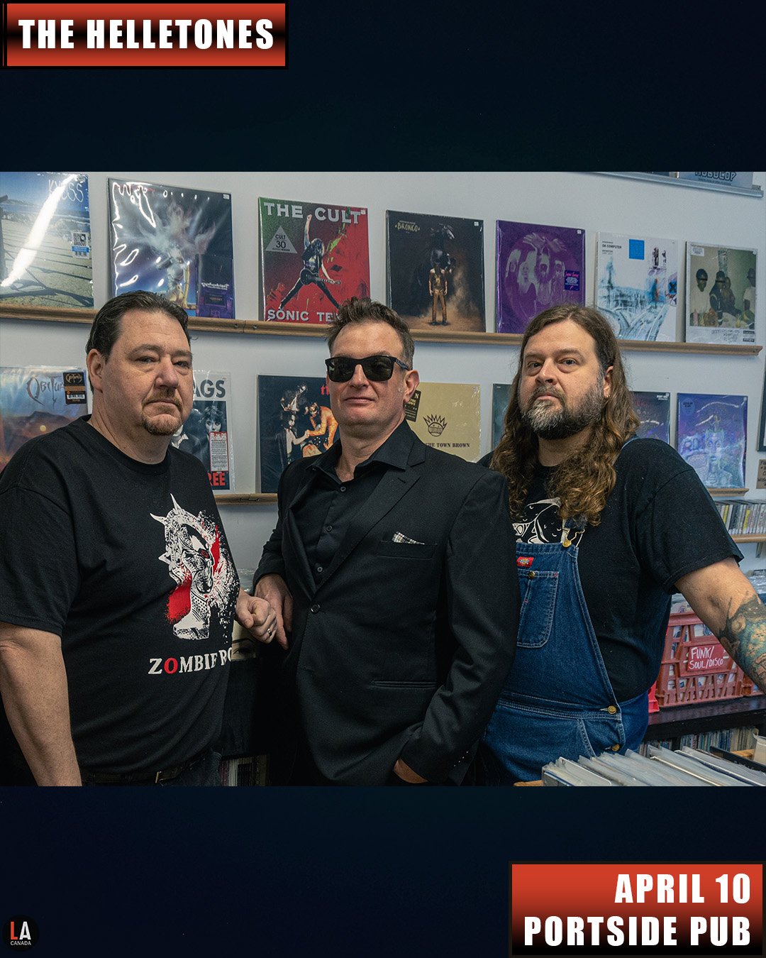 Live Acts and Portside Pub Presents The Helletones w/ Zombie Roof, The Jammed, Friday April 10th! Doors 7pm. Tickets available at liveacts.ca or in bio.

#thehelletones #zombieroof #thejammed #LiveActs #portsidepub #vancouvermusic