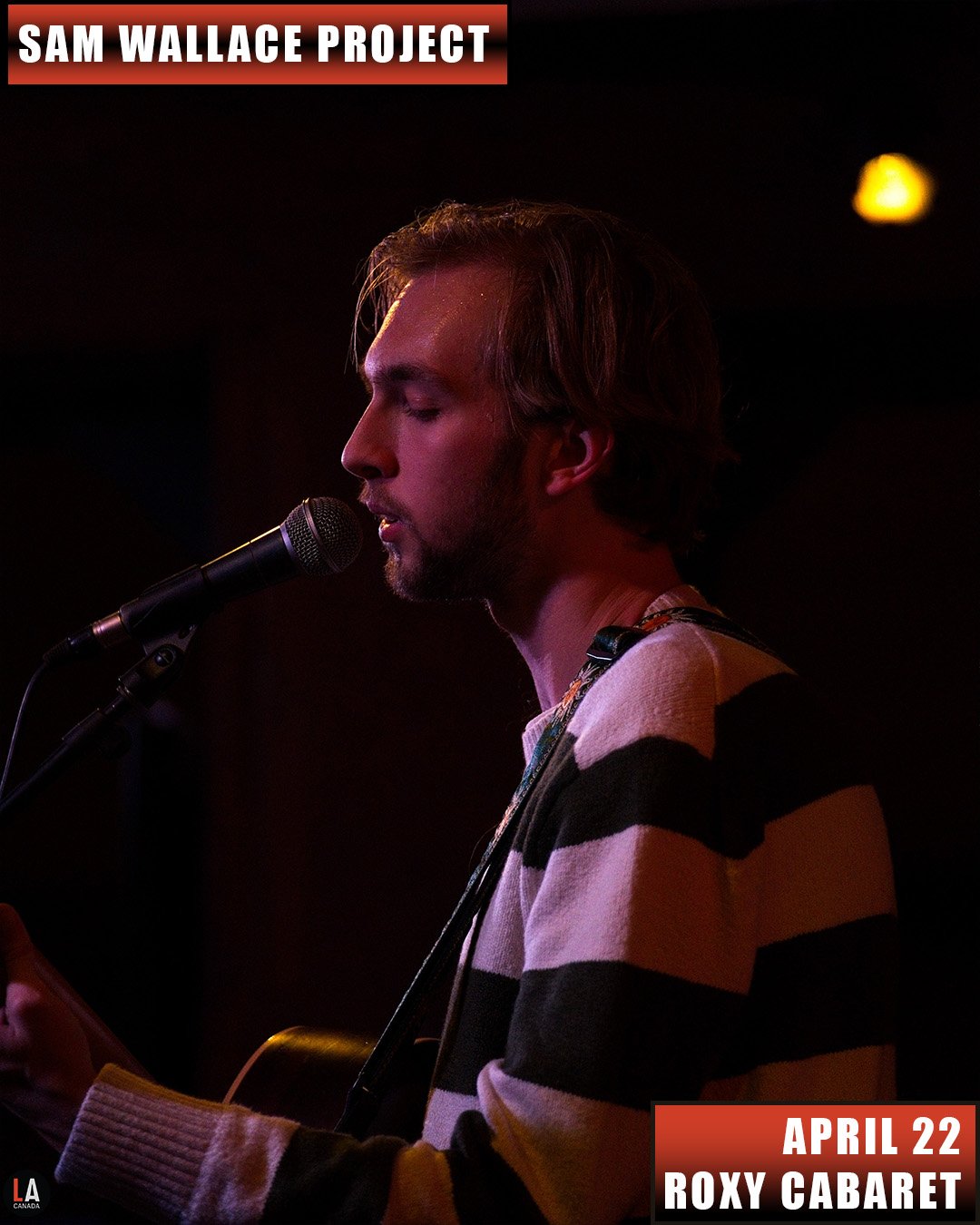 Live Acts and The Roxy Present Sam Wallace Project/ Last of the 80s / Victoria Medve &amp; Company, Wednesday April 22nd! Doors 8pm. Tickets available at liveacts.ca or in bio.

#samwallaceproject #lastofthe80s #victoriamedveandcompany #LiveActs #rox