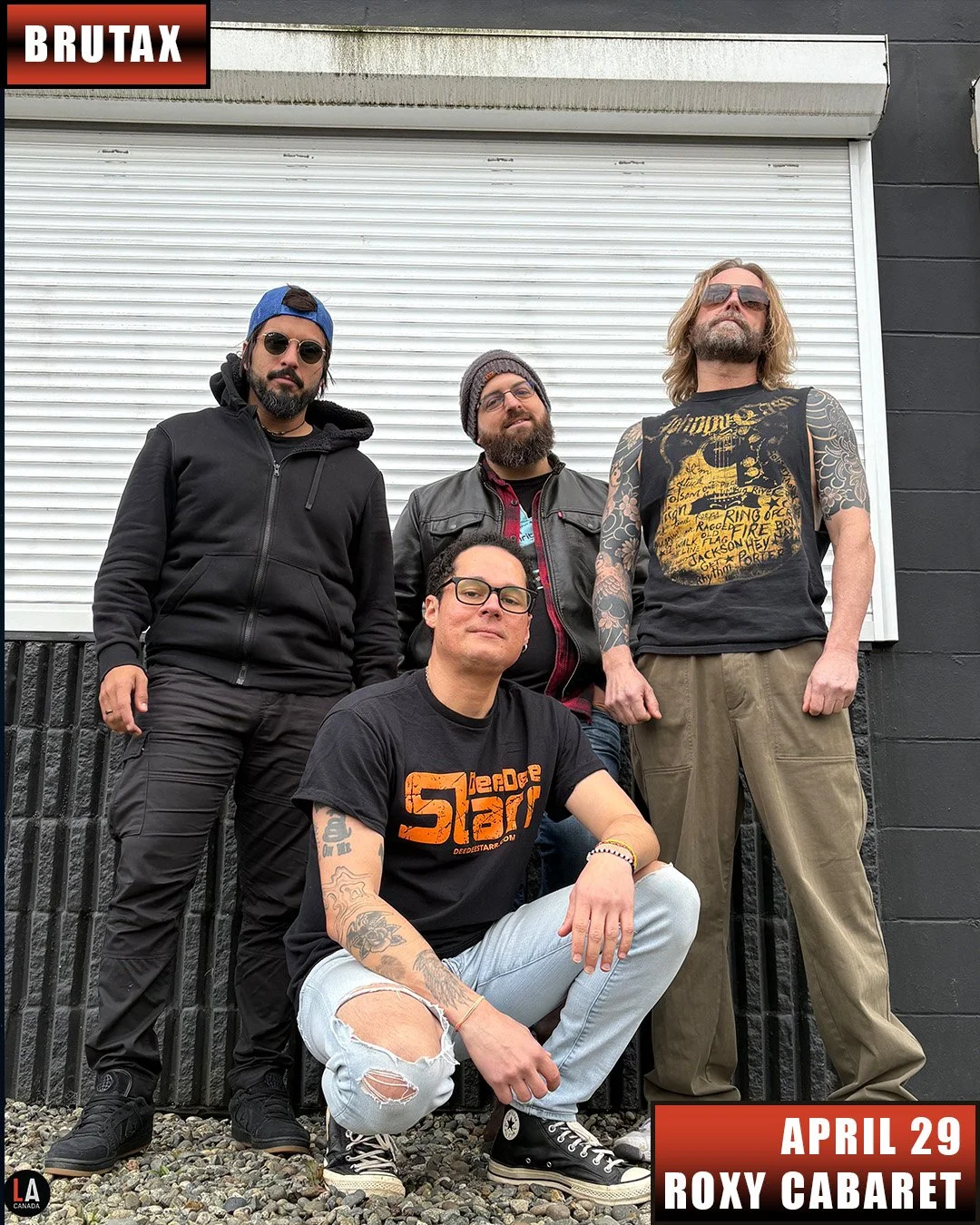 Live Acts and The Roxy Present The Baggage Train w/ Brutax, Wednesday April 29th! Doors 8pm. Tickets available at liveacts.ca or in bio.

#thebaggagetrain #brutax #LiveActs #roxycabaret #vancouvermusic