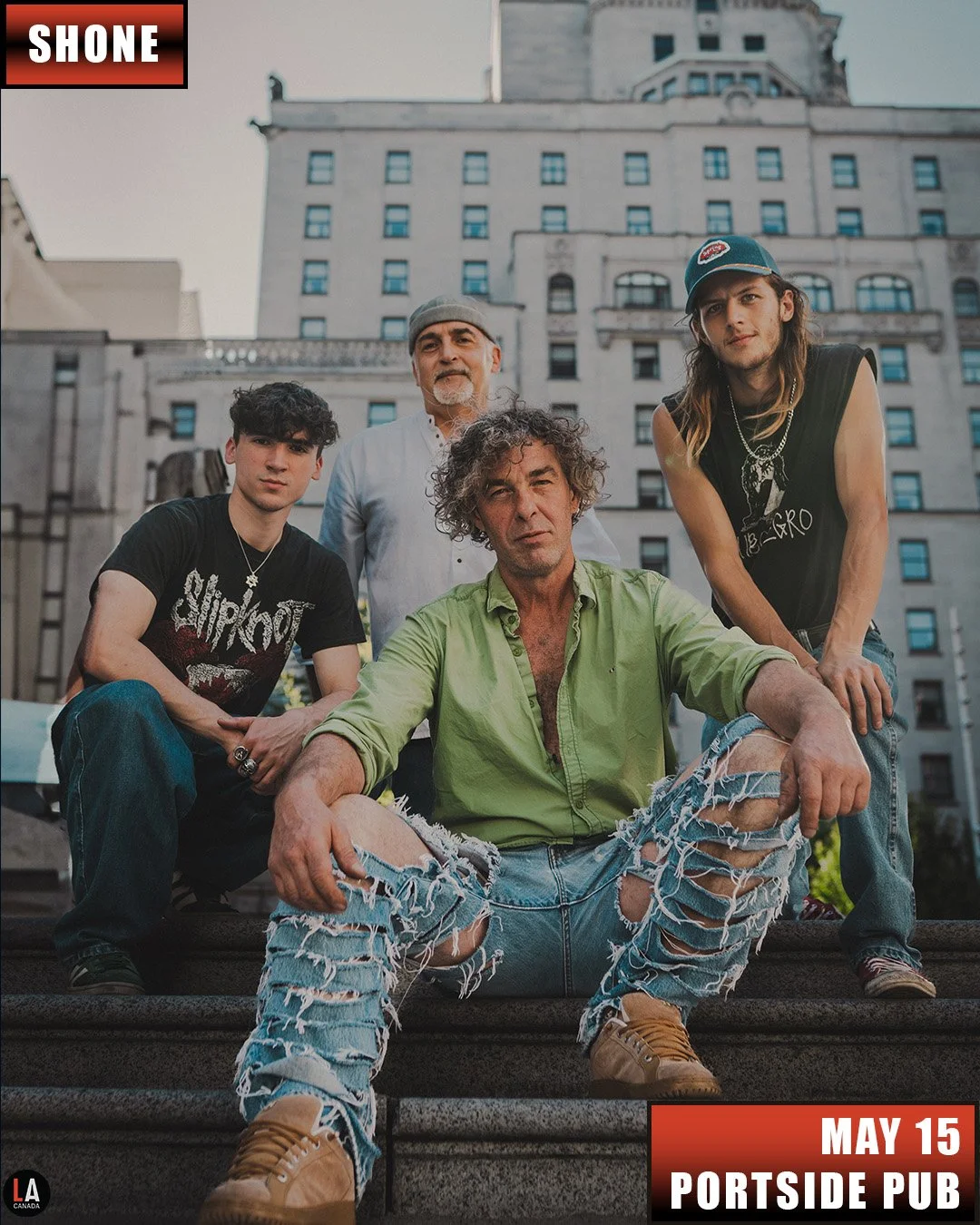 Live Acts and Portside Pub Presents Dummy Machine w/ Shone, The Jammed, Friday May 15th! Doors 7pm. Tickets available at liveacts.ca or in bio. 

#dummymachine #shone #thejammed #LiveActs #portsidepub #vancouvermusic