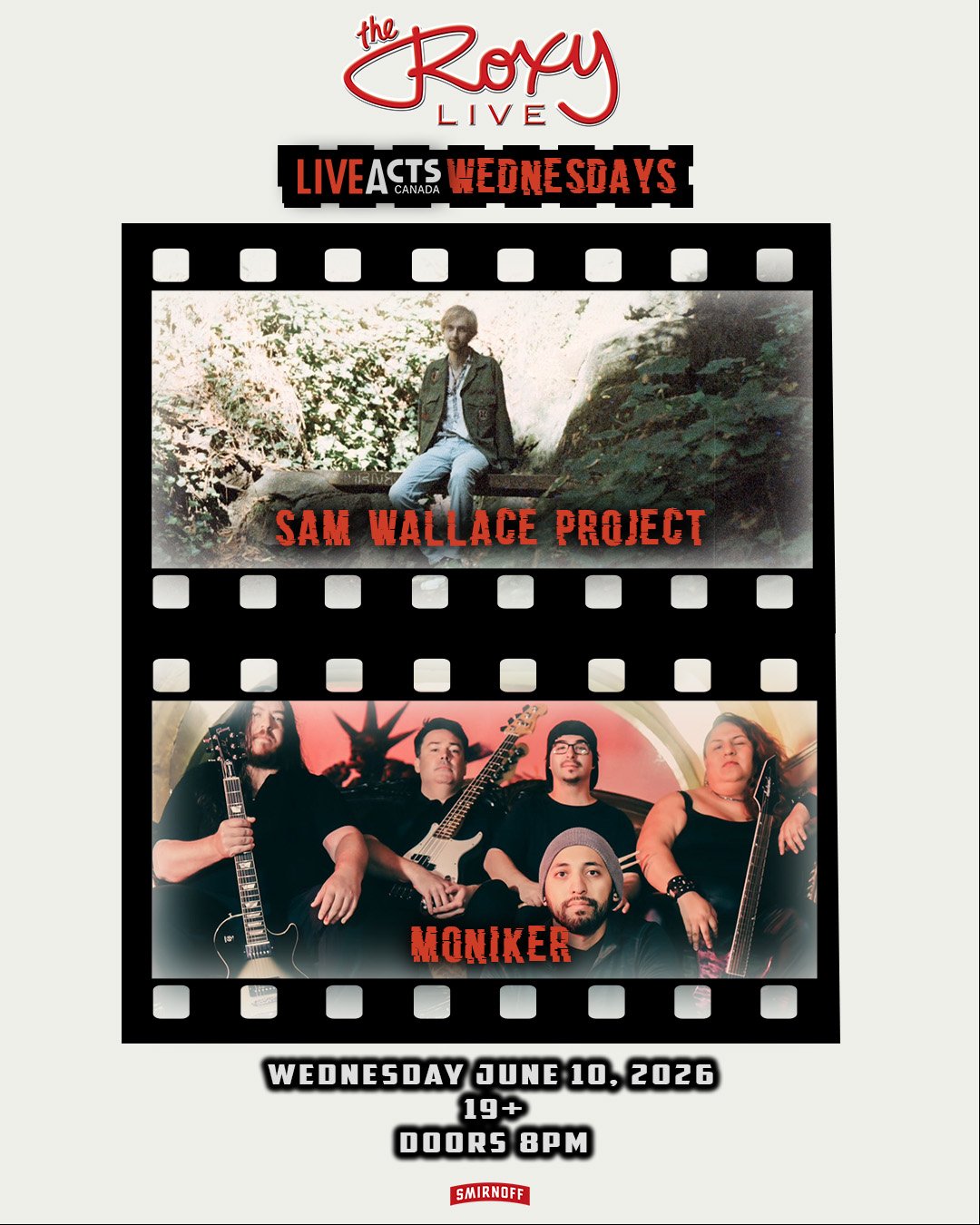Live Acts and The Roxy Present Sam Wallace Project, Moniker, Wednesday June 10th! Doors 8pm. Tickets available at liveacts.ca or in bio.

#samwallaceproject #moniker #LiveActs #roxycabaret #vancouvermusic