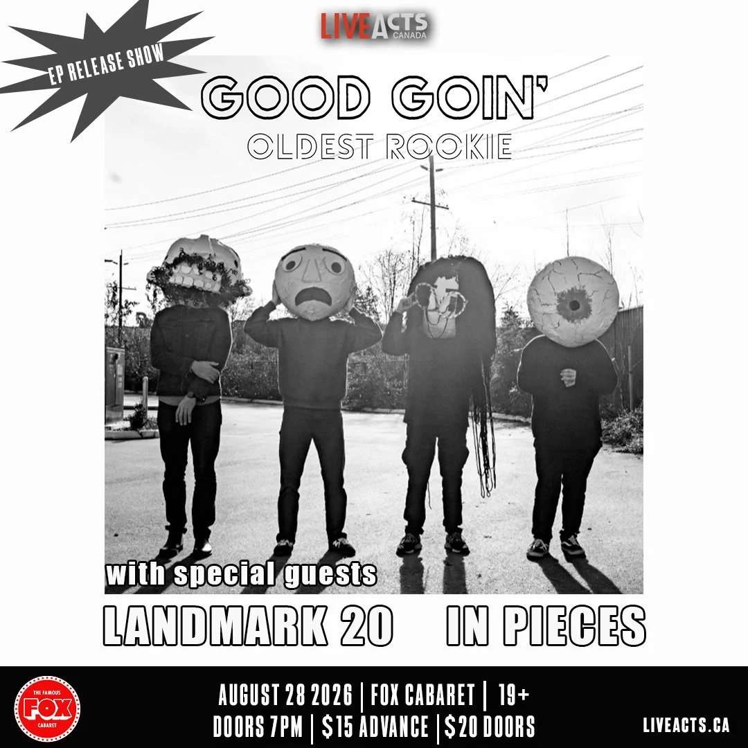 Good Goin' EP Release Show w/ Landmark 20, In Pieces