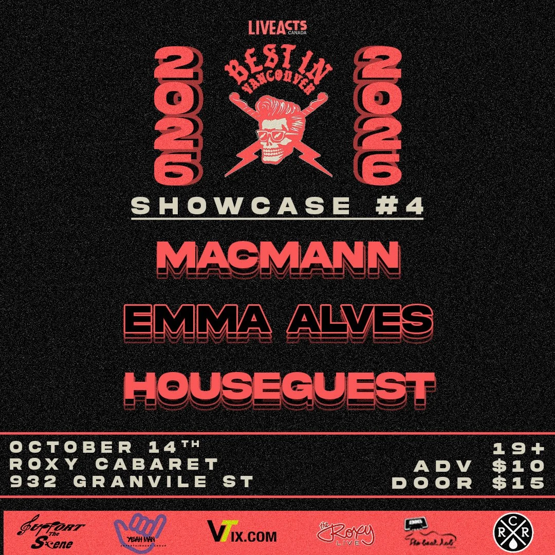 Best In Vancouver 2026: Macmann, Emma Alves, houseguest