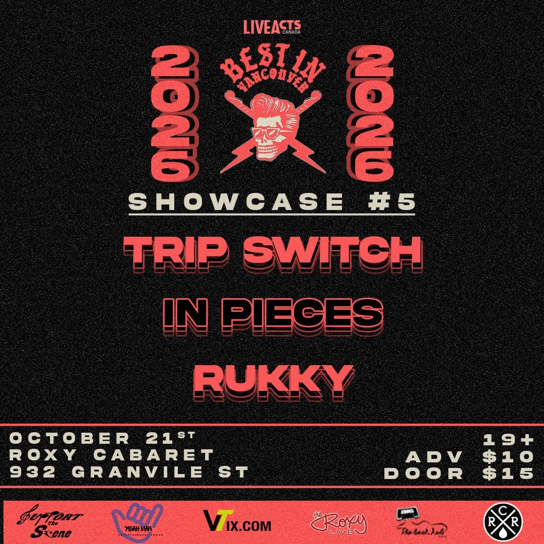 Best In Van 2026: Trip Switch, In Pieces, Rukky