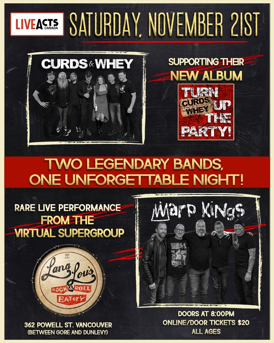 Warp Kings and Curds &amp; Whey
