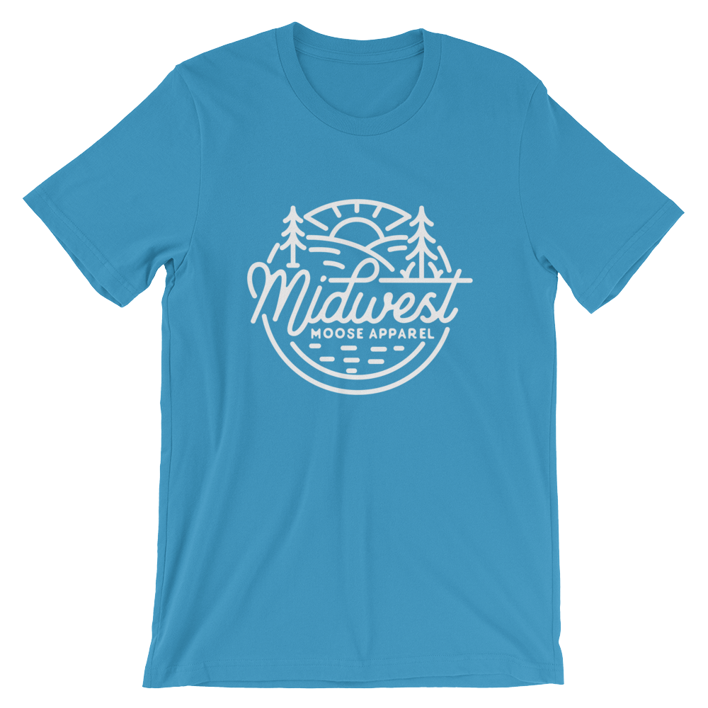Midwest Adventure T-shirt | Ocean Blue