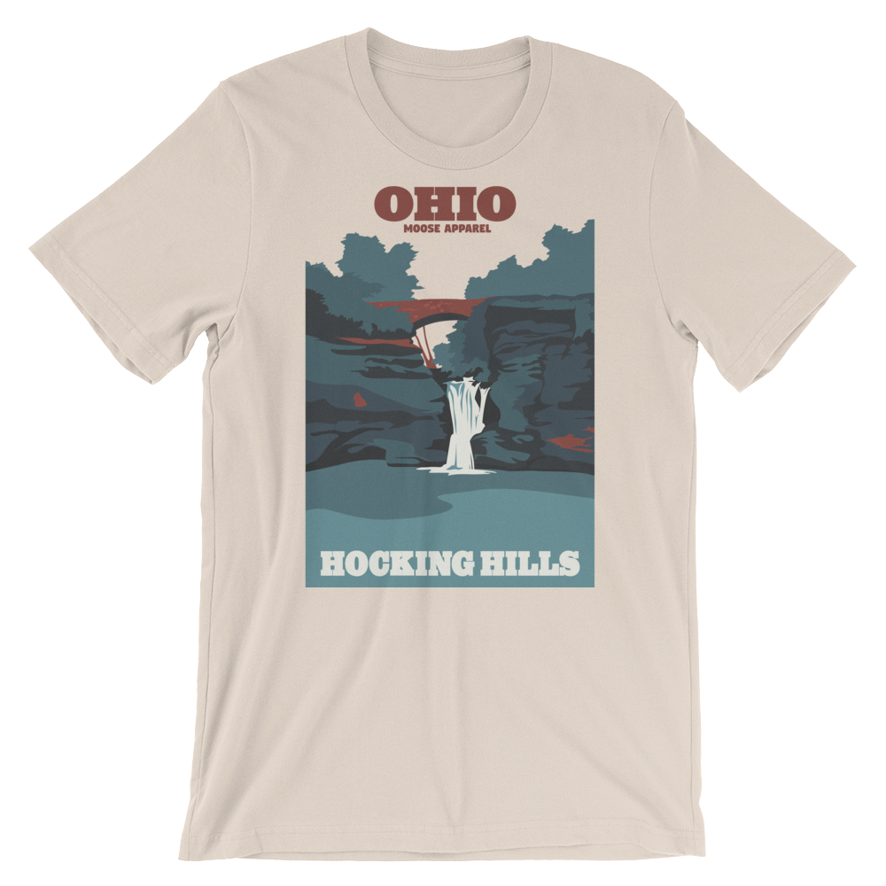 Soft Cream Hocking Hills Graphic T-Shirt
