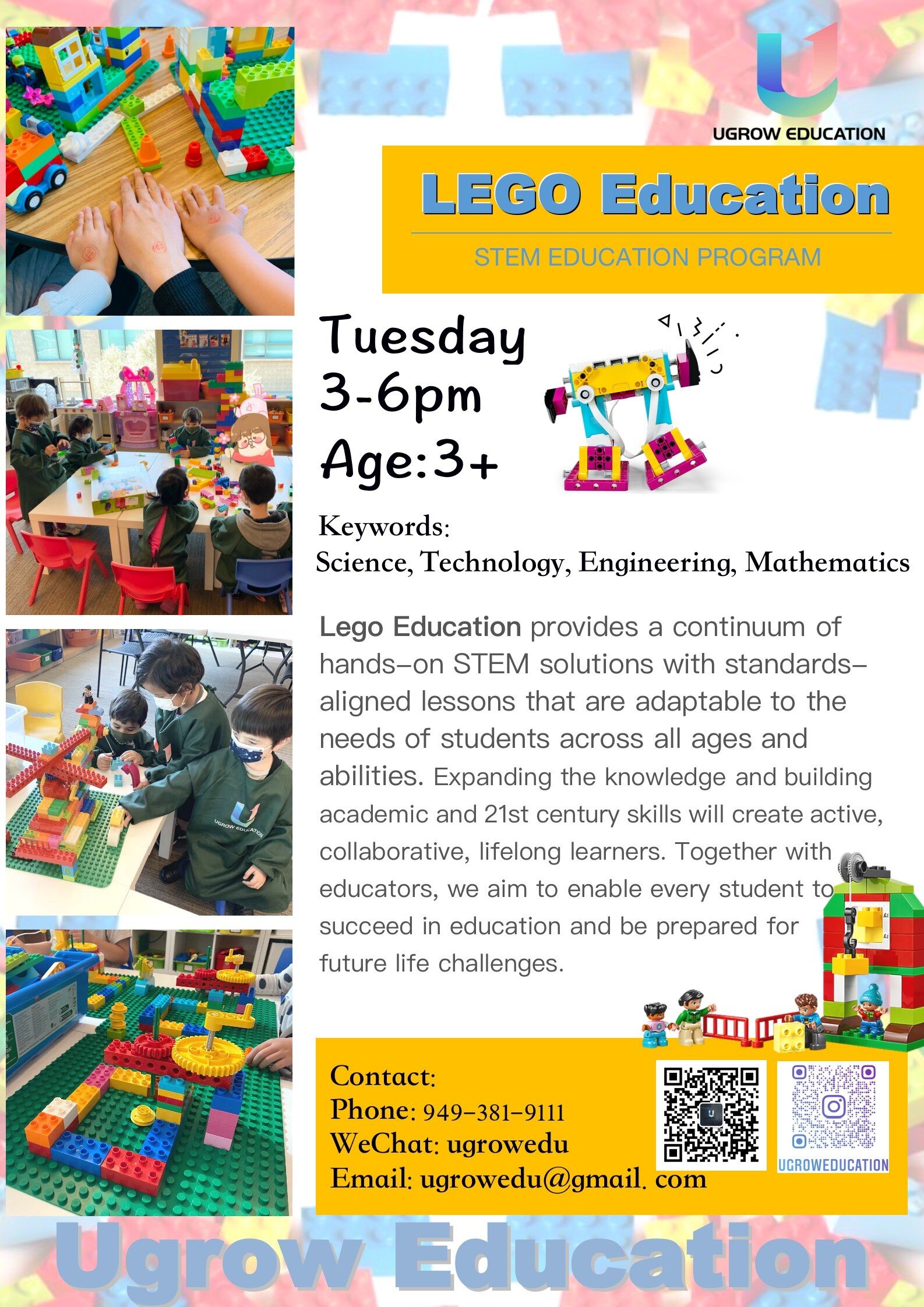 LEGO STEM Class Ignite Curiosity, Fuel Imagination