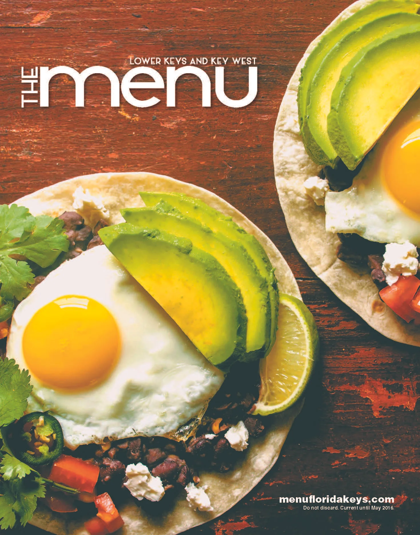 Menu Guide Cover | Spring 2016