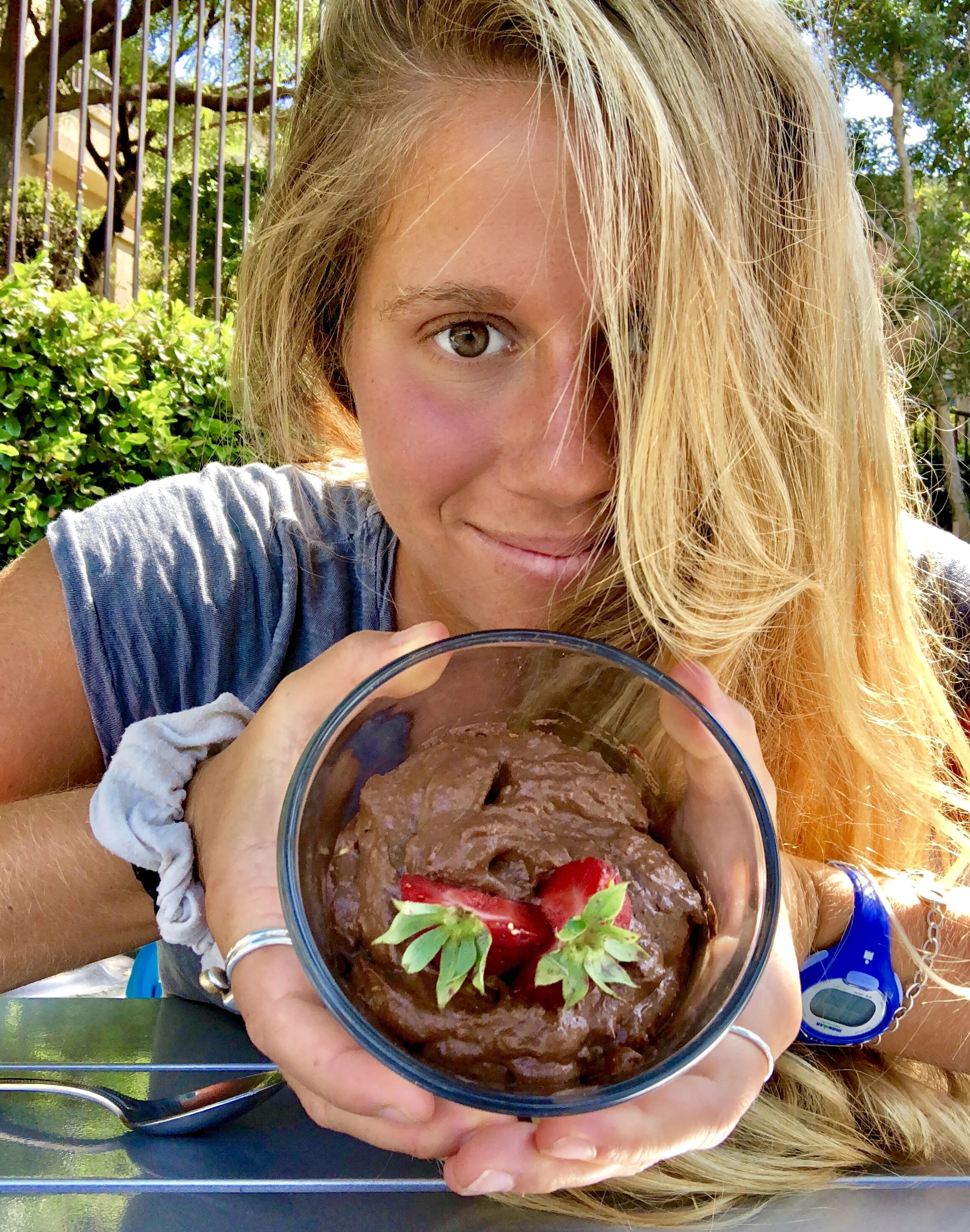 Chocolate AVOCADO Mousse! 