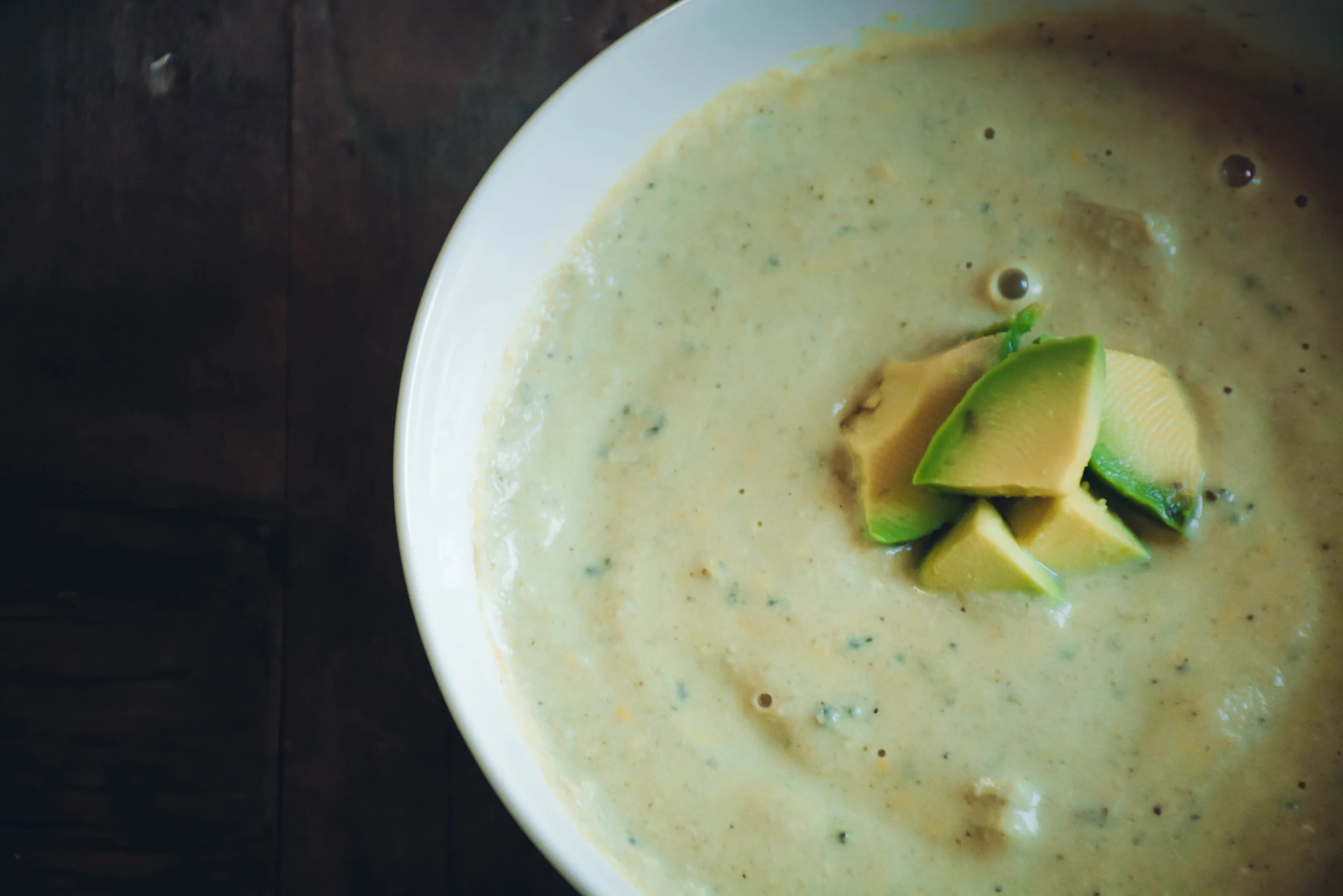 Creamy Cashew Broccoli Soup (V, GF, Paleo)