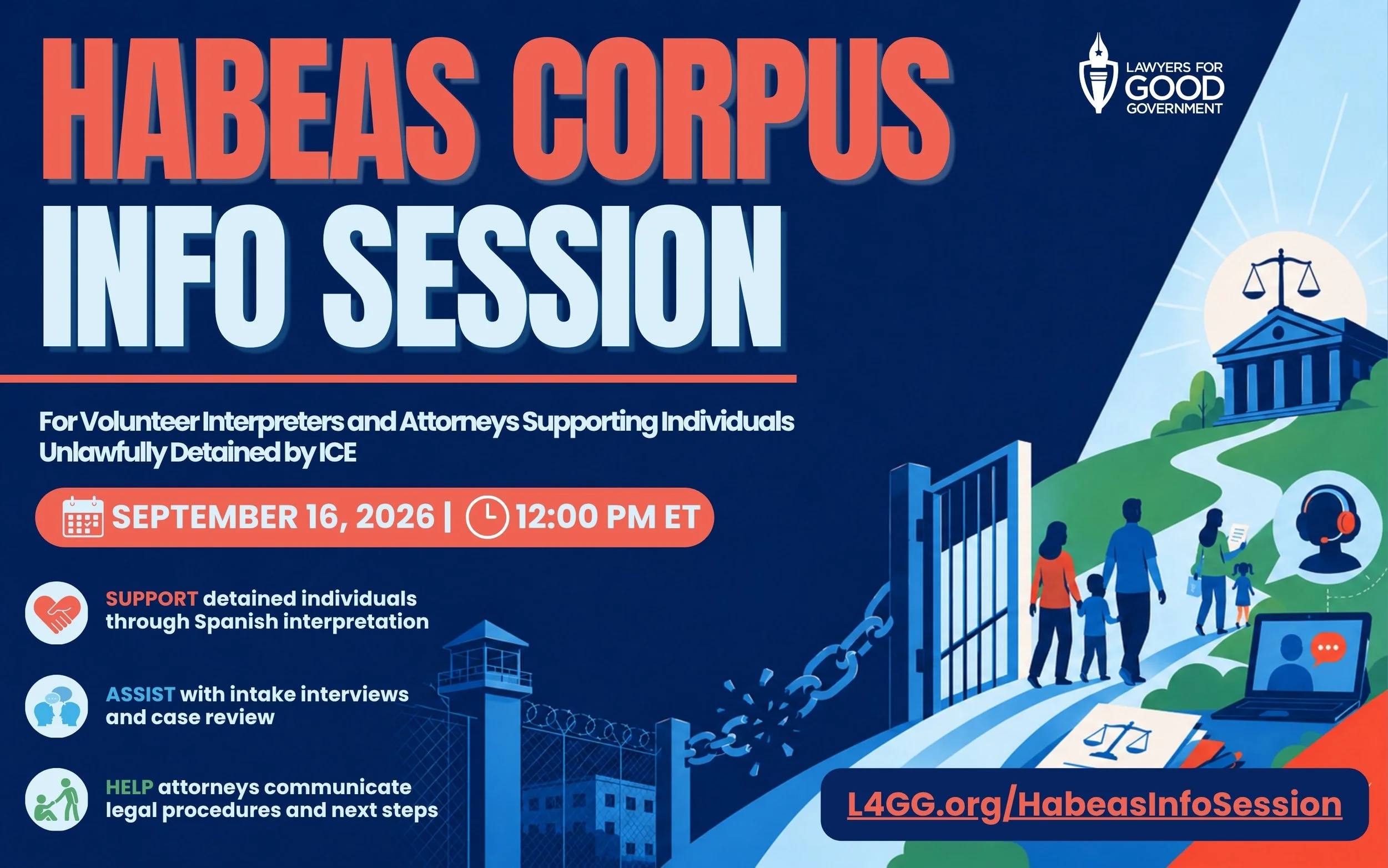 Habeas Info Session for Interpreters thumbnail
