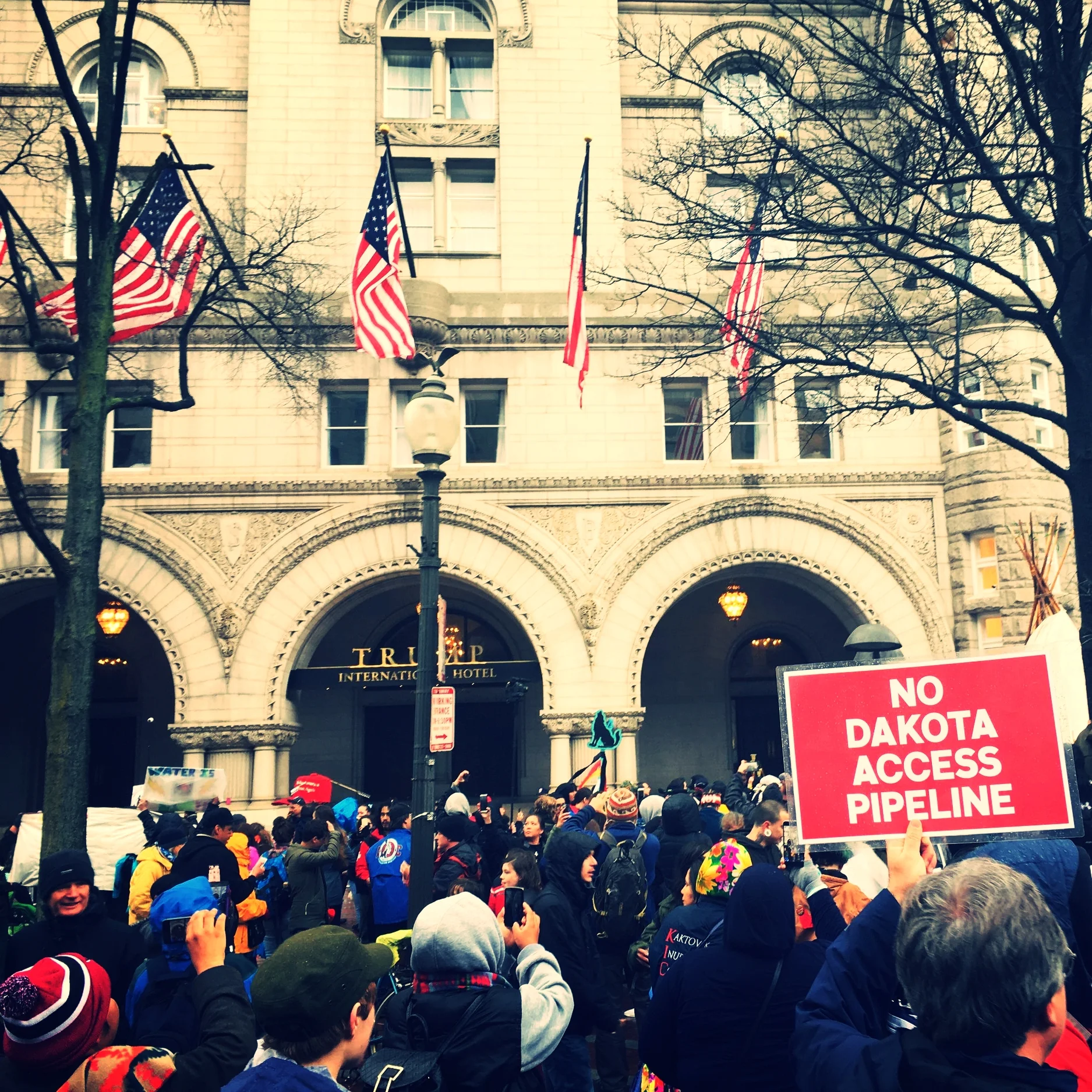 Photo by Jacq Williams during the Native Nations Rise March in Washington D.C.