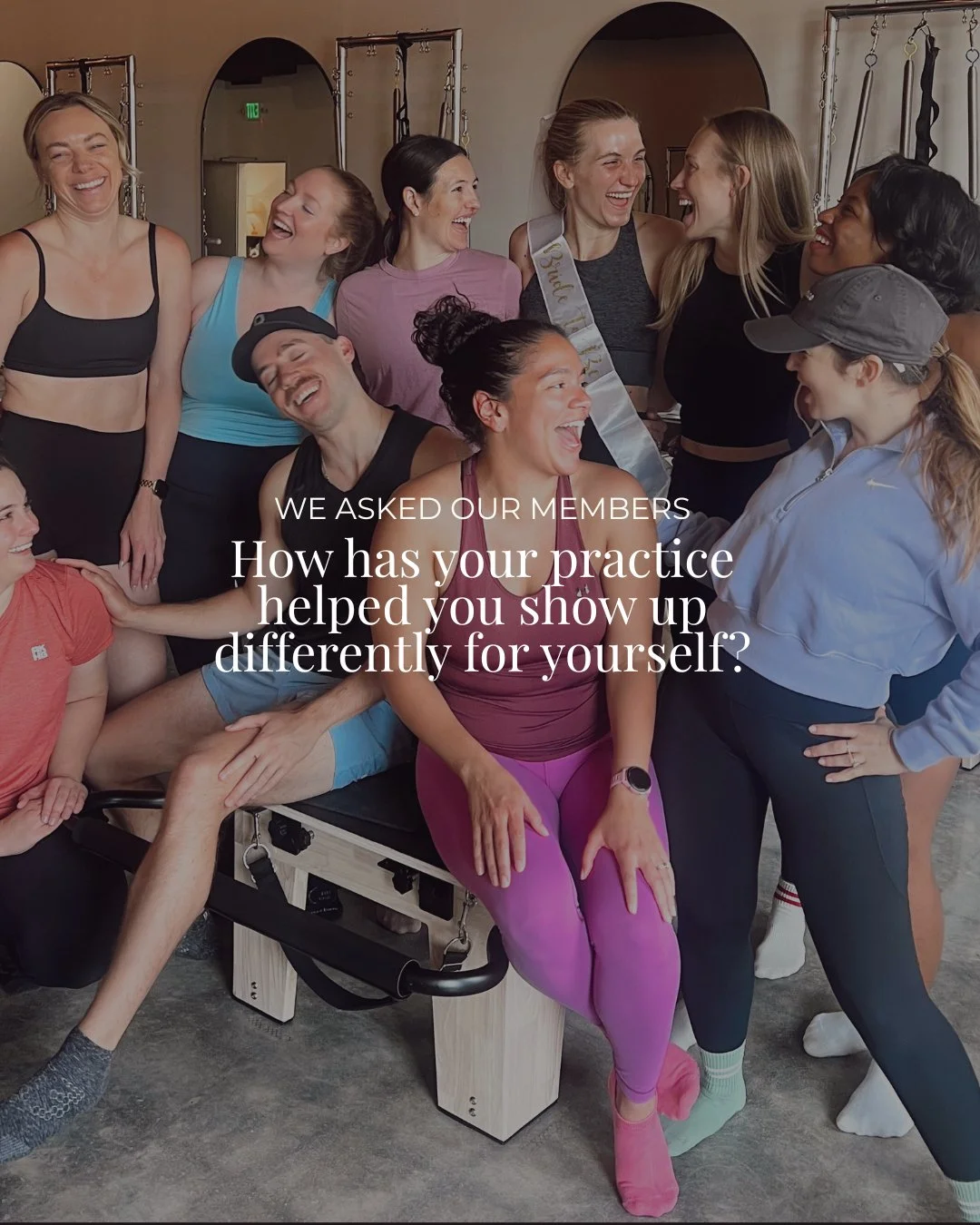 Our community showed up with the best answers.

From feeling stronger and more grounded, to finding consistency and confidence&hellip; your words remind us why mindful movement matters.

Your practice isn&rsquo;t just a workout. It&rsquo;s dedicated 