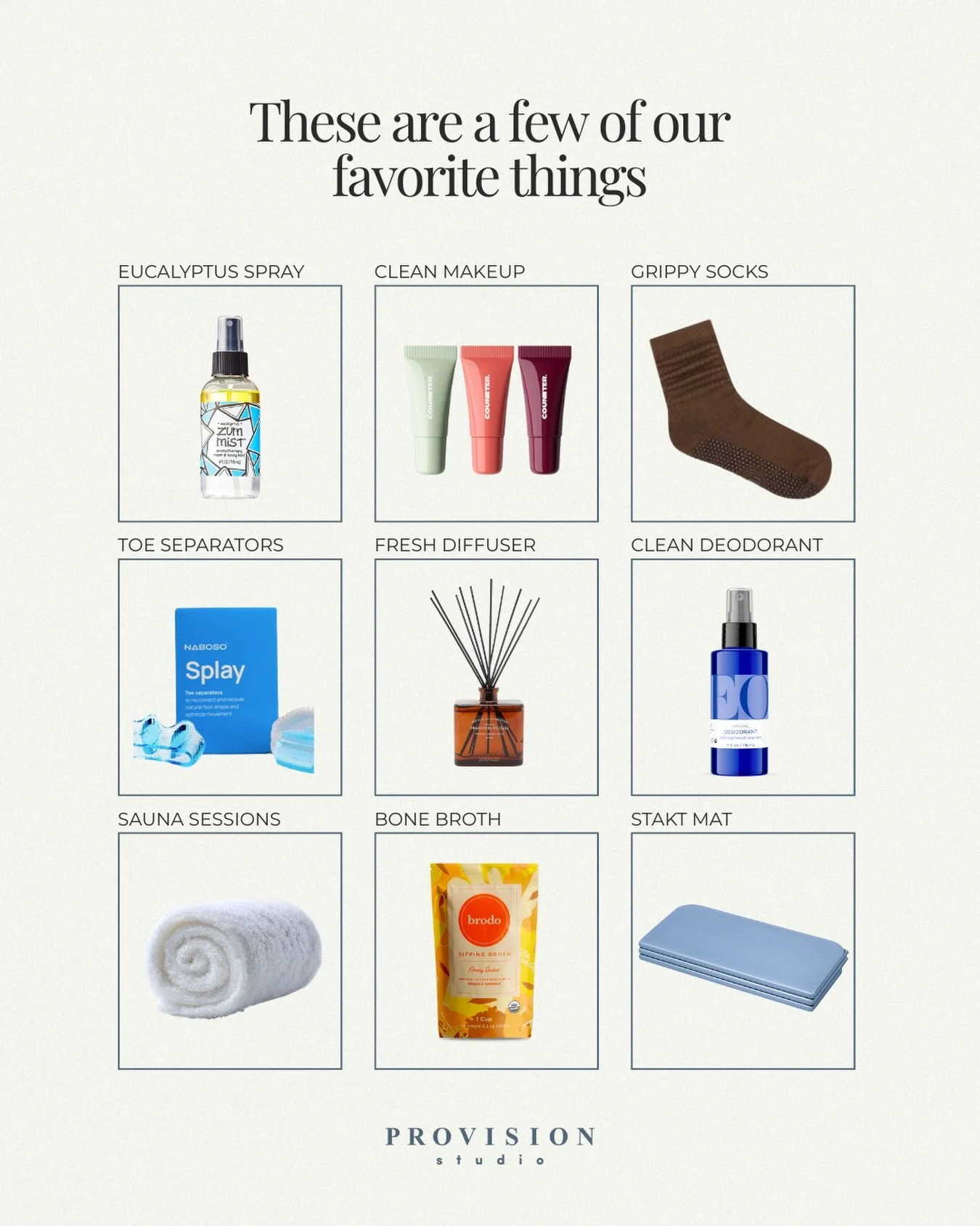 If you&rsquo;ve been in our studios, you&rsquo;ve probably seen a few of these around ☺️

These are some of our favorite wellness finds! From the items we use in class, keep in our routines, and love gifting this time of year.

These are perfect for 