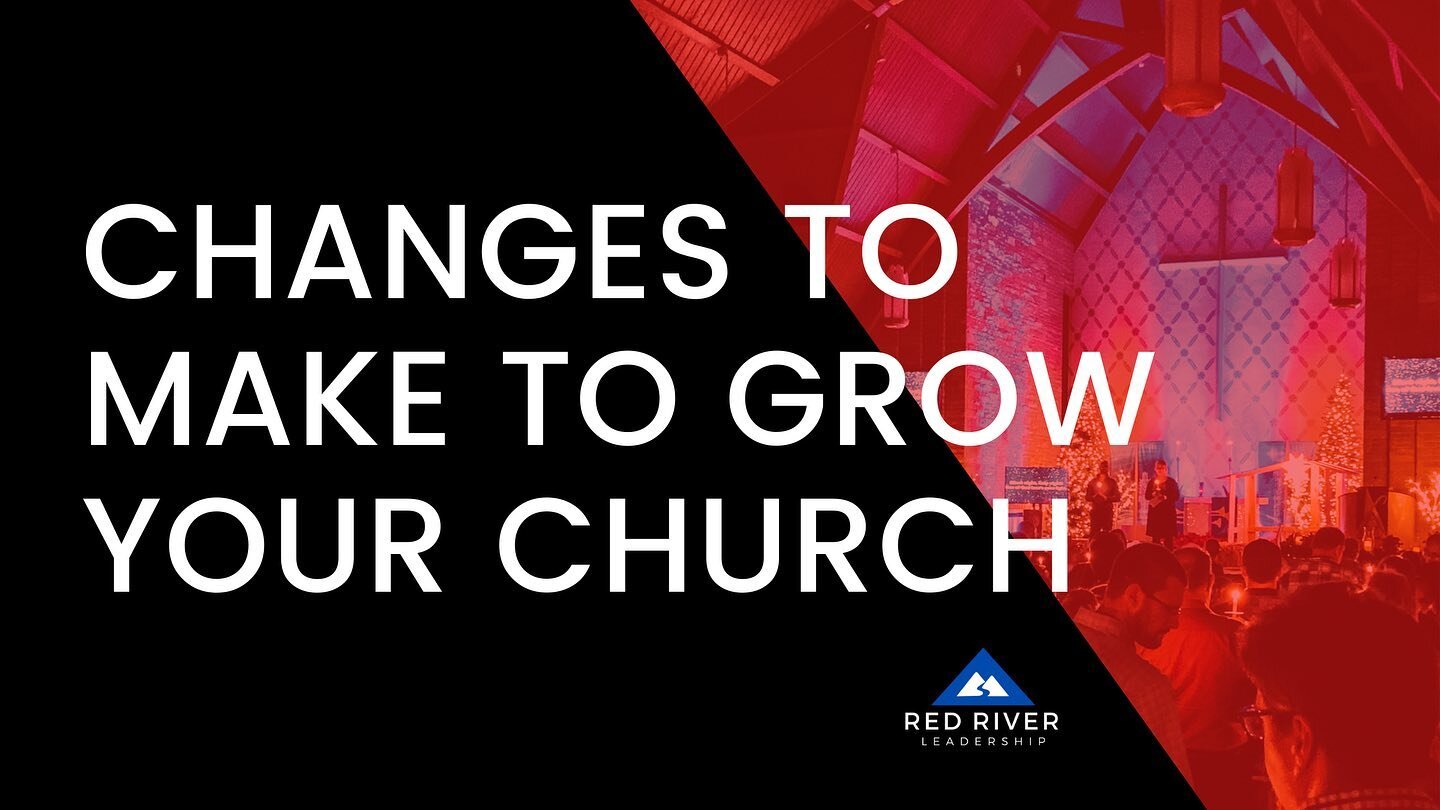 🔴 What kind of changes can we make to grow our ministry? Comment your thoughts below and share with your friends! Link in bio!👏