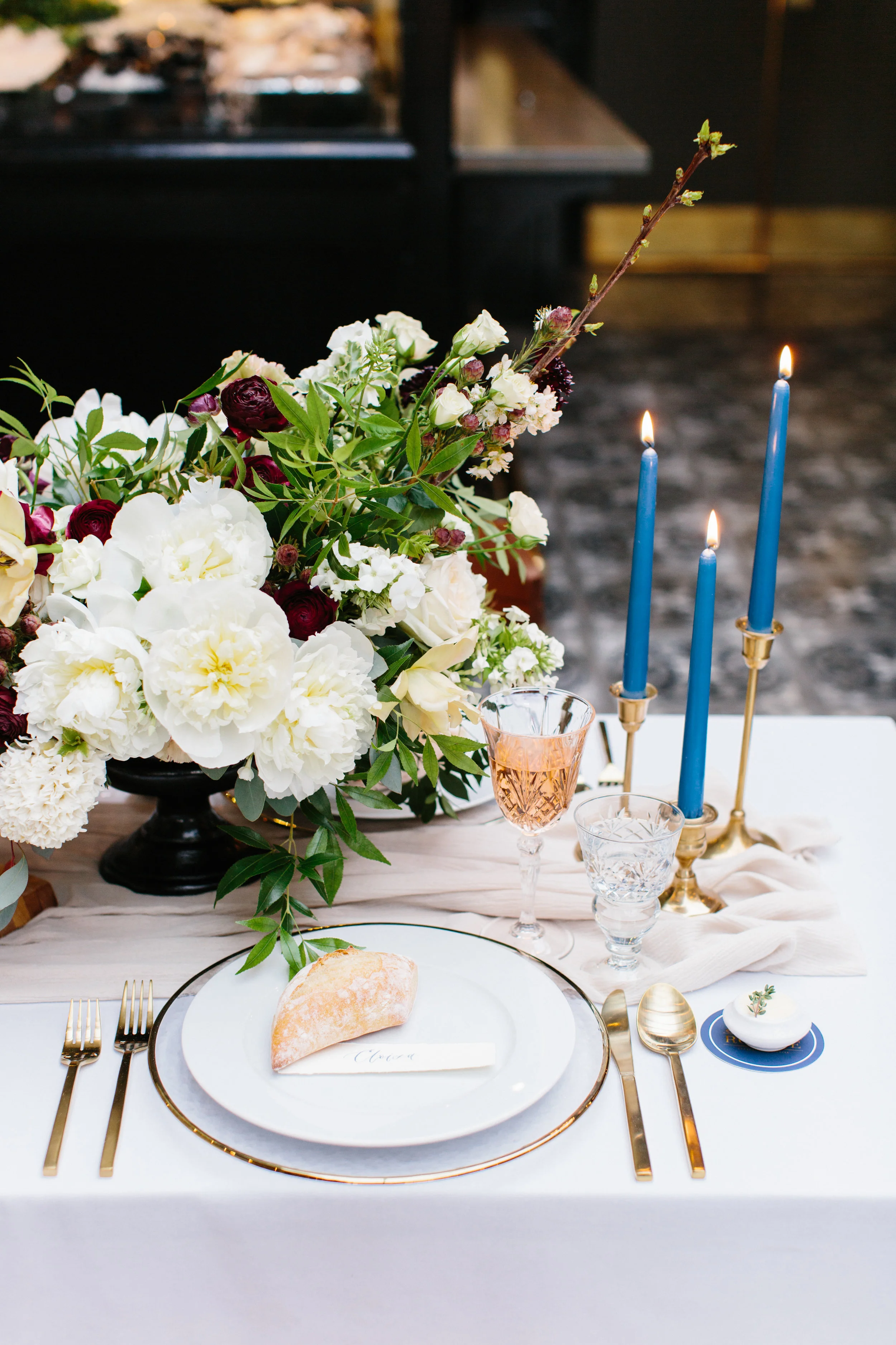 ROYALE WEDDING This styled shoot was inspired by the venue and walking the streets in Paris. Featured on the cover of Blush Magazine Spring Summer 2018 and as a spread in the magazine! Click on “Royale Wedding” link to take you to the full gallery and vendor details.