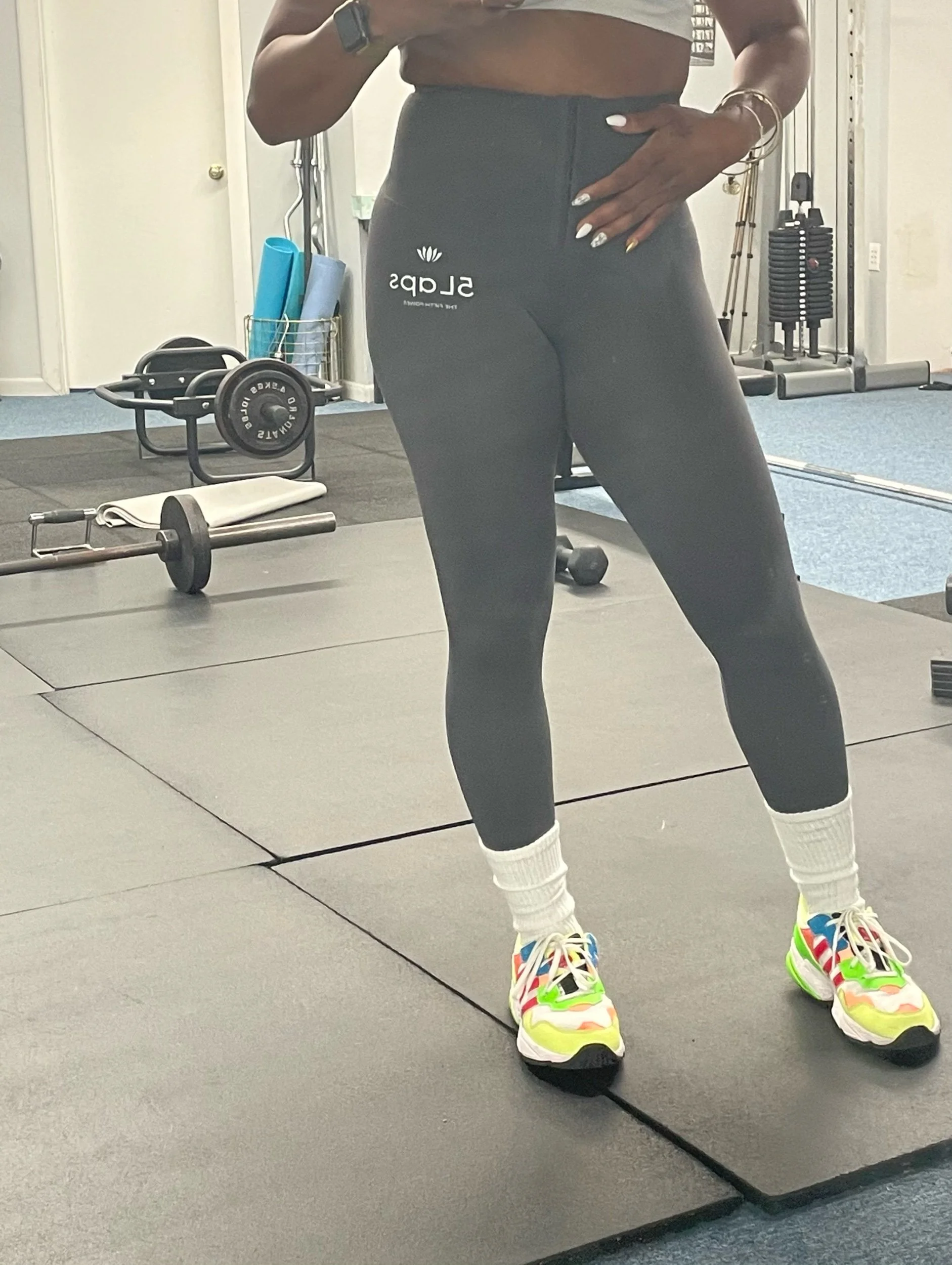 High Waist “Sweat” Pants