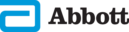 Logo for Abbott, a pharmaceutical and health care company, which is a client of Art and Science Communications of Austin.