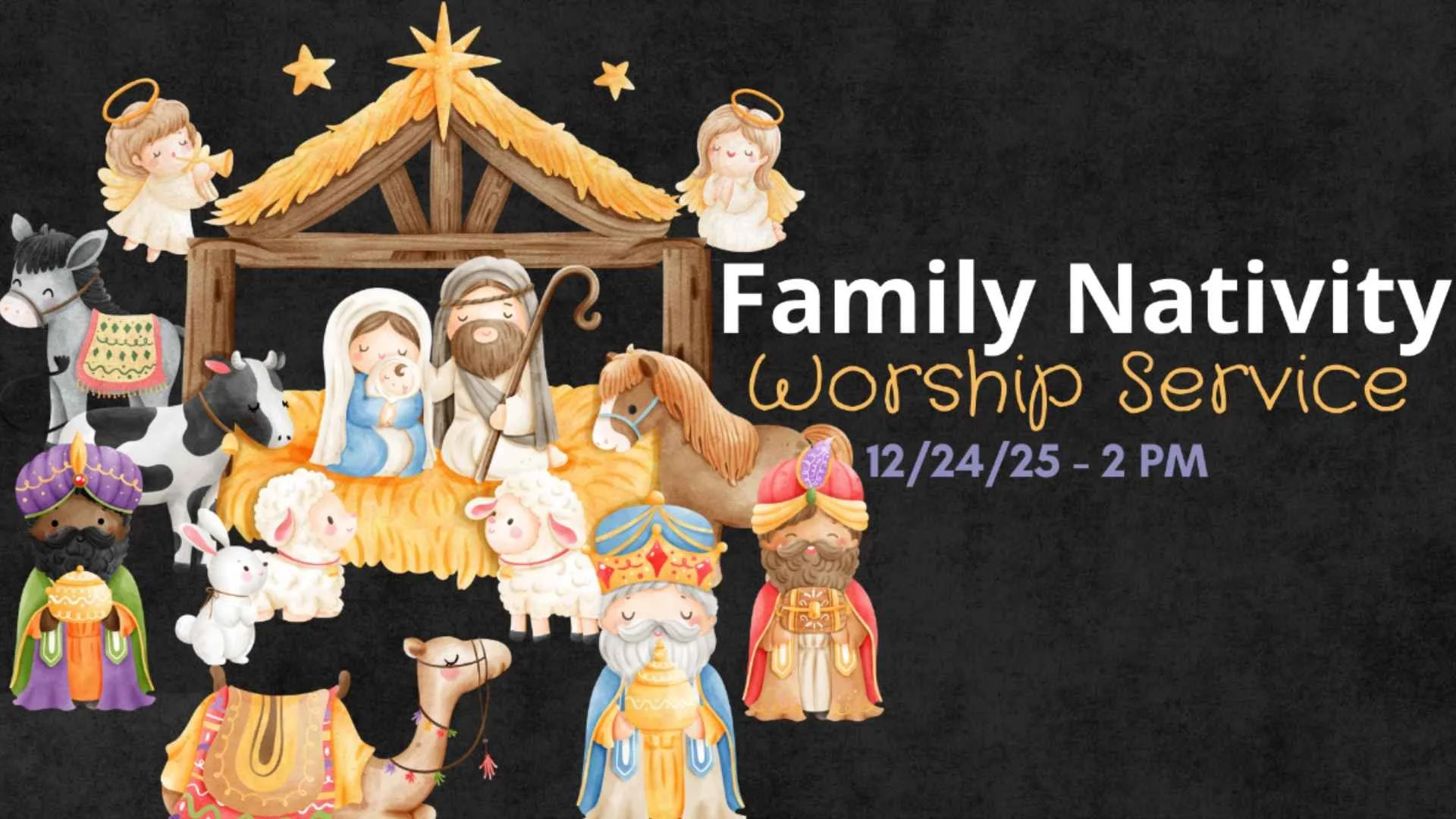 Family Nativity Worship Service