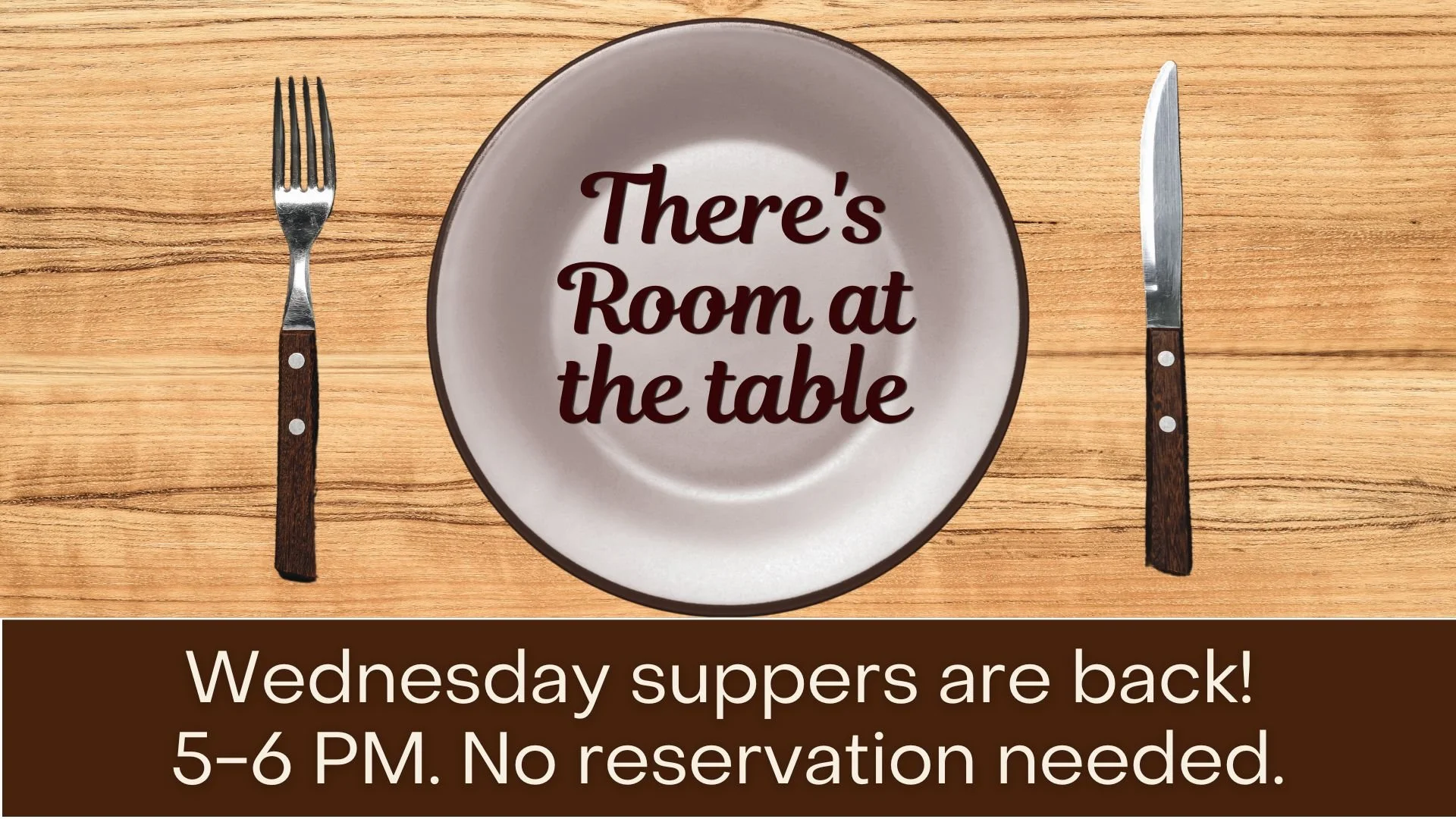 Wednesday Night Supper