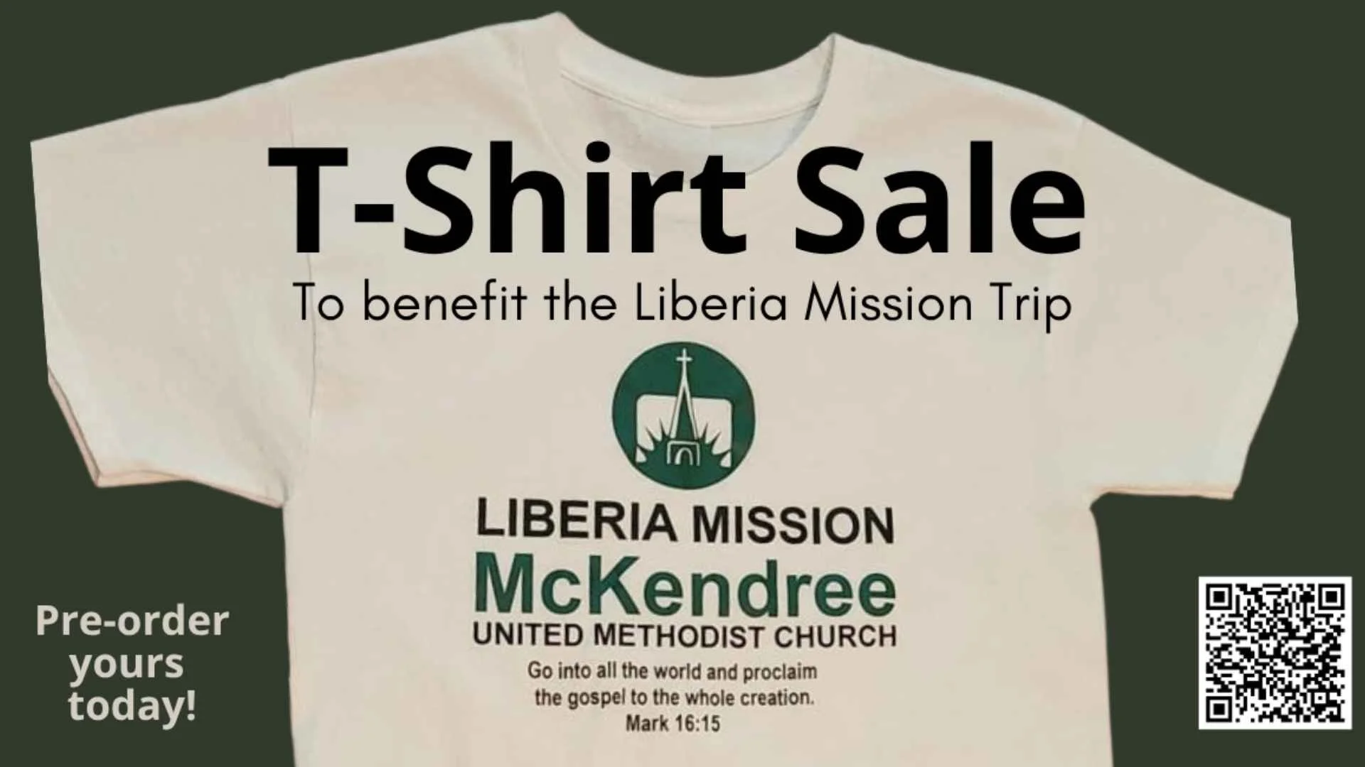 Liberia Mission Trip T-Shirt Sale