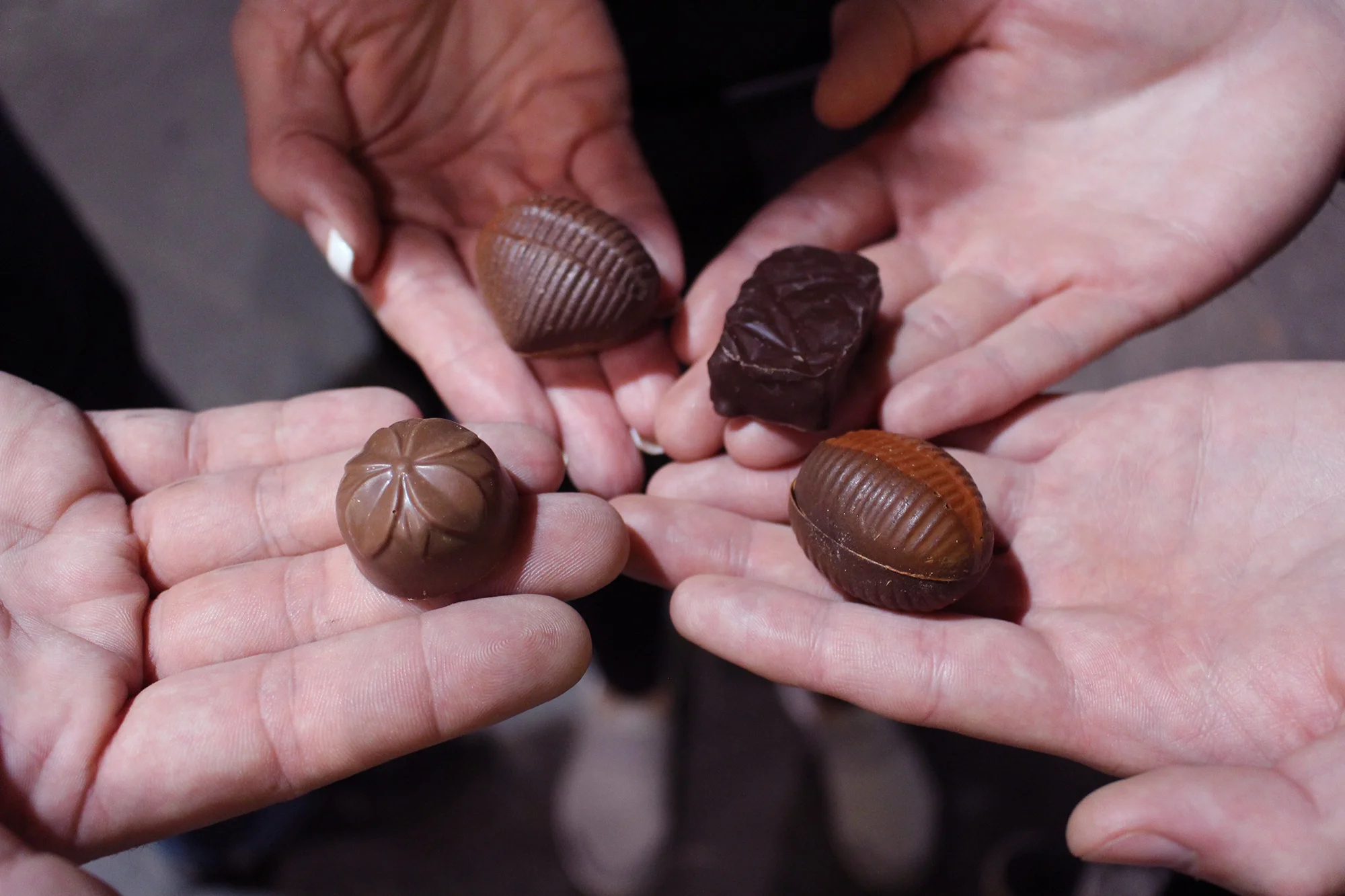 Florentine chocolates... which definitely contained magical properties. 
