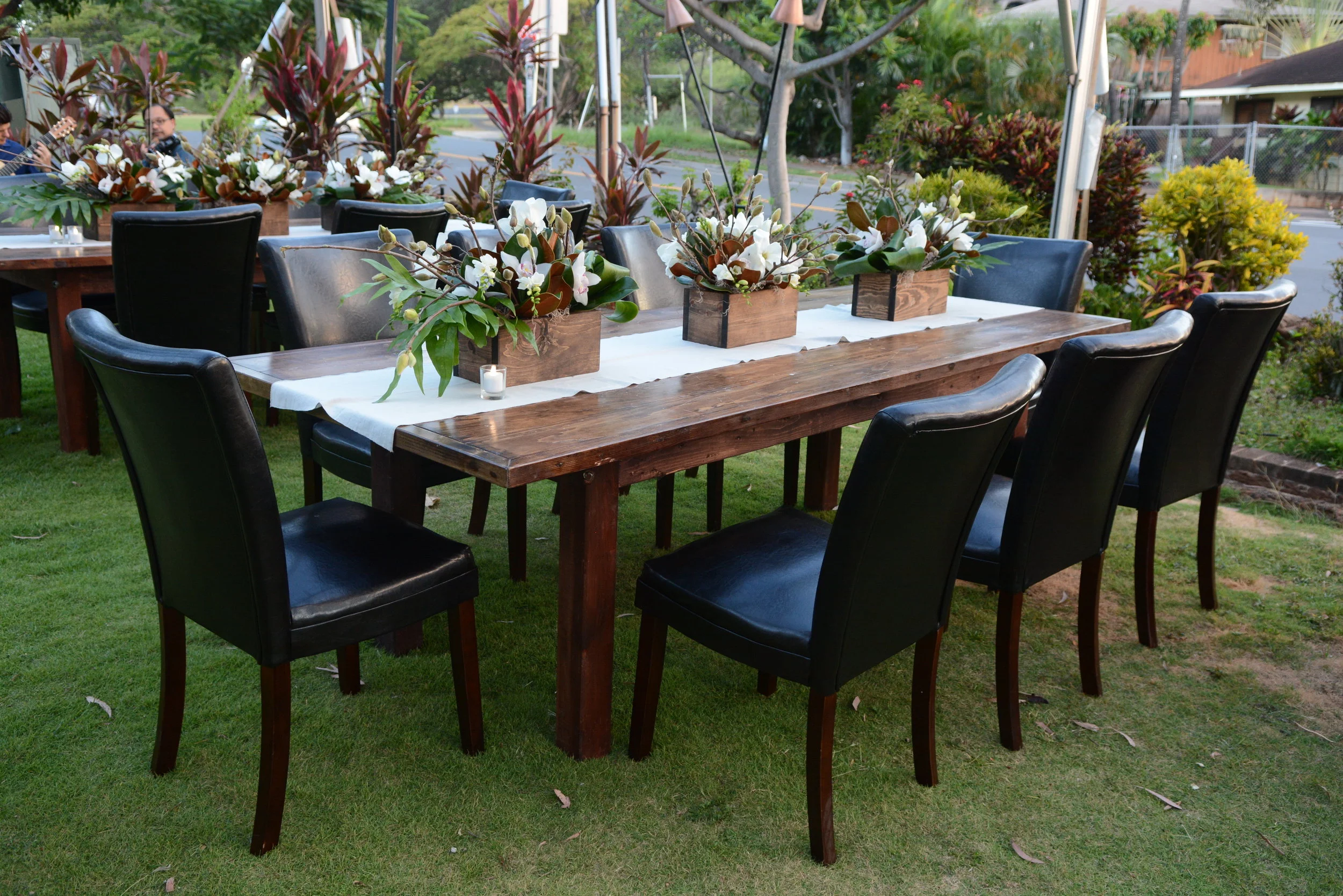 Farm Table and Leather Dining Charis .JPG