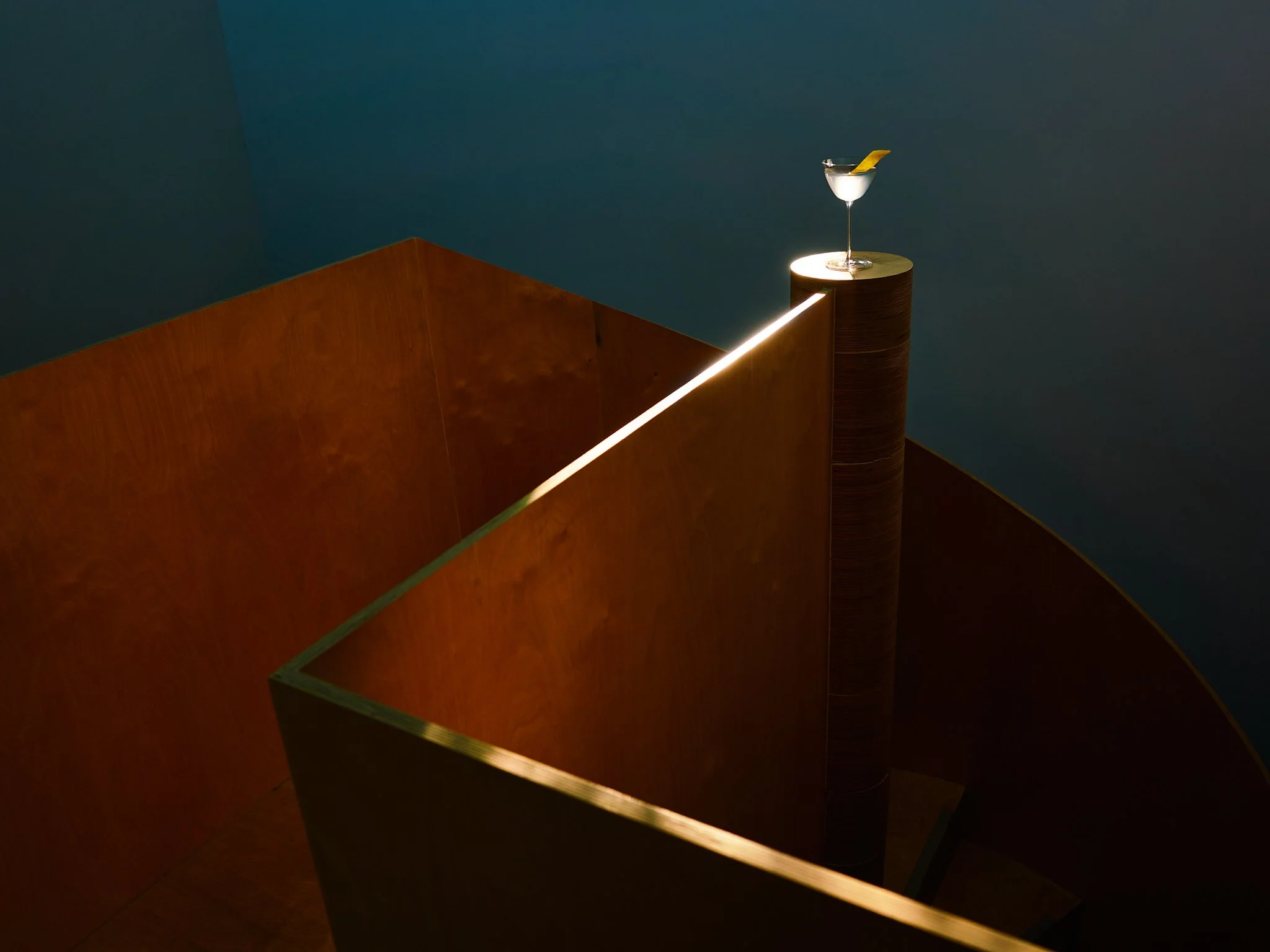 The Botanist Gin Martini. Drinks Photography by Maker